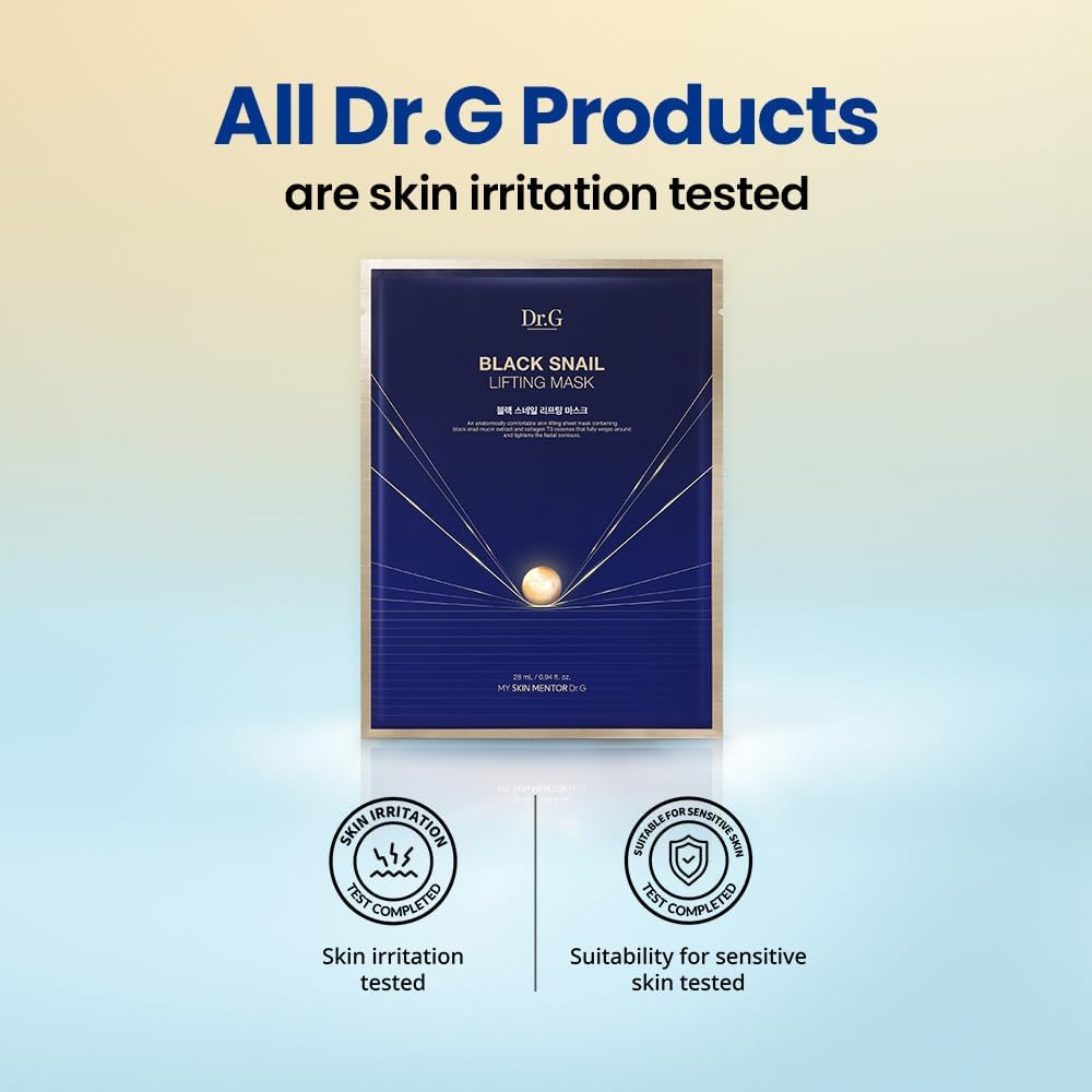 Dr.G Black Snail Lifting Mask 5Ea image number 3