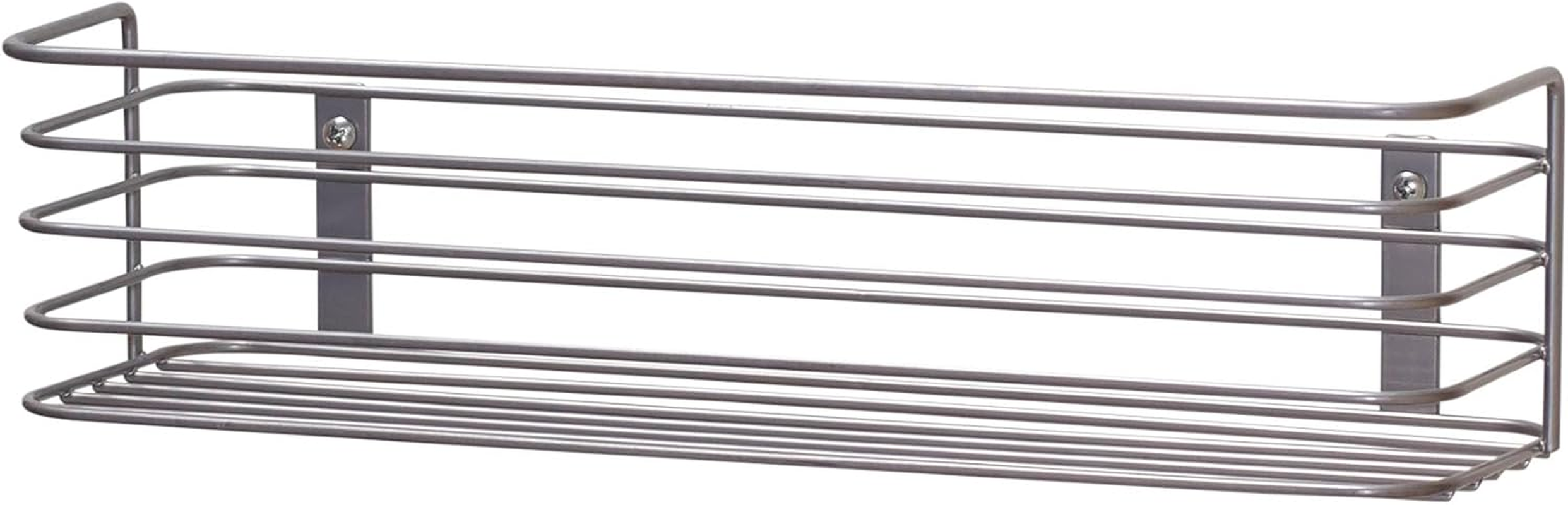 Household Essentials 1226-1 Kitchen and Bath under Sink Storage Basket Organizer - 13.3" Wide - Mounts to Cabinet Doors and Walls - Metal image number 3