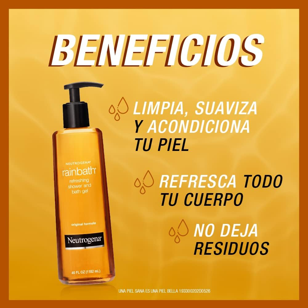 Neutrogena Rainbath Refreshing Shower and Bath Gel 1.18 Liter image number 1