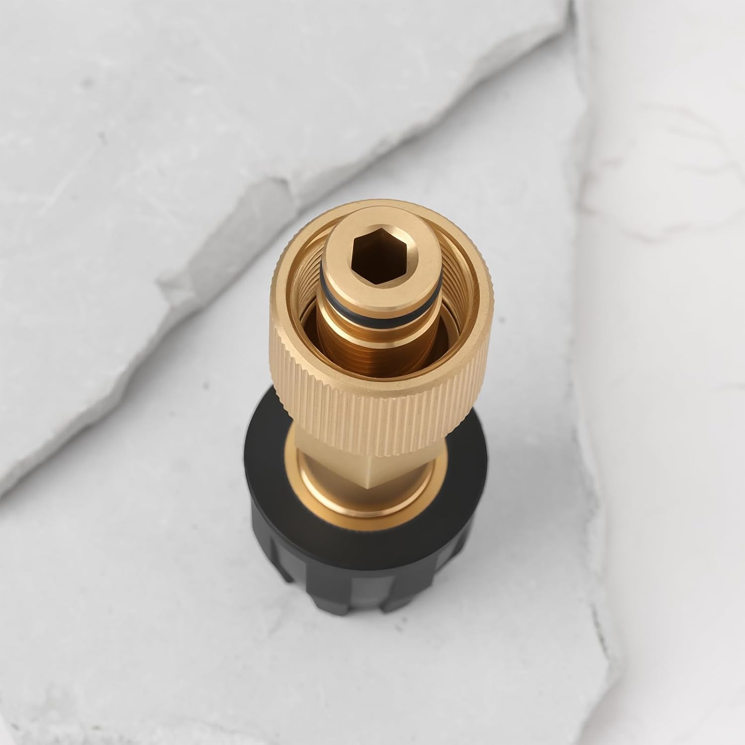 Emagtech High Pressure Cleaner Flat Jet Nozzle 14Mm TR22 Compatible with K&auml;rcher Compatible with Kr&auml;nzle image number 4