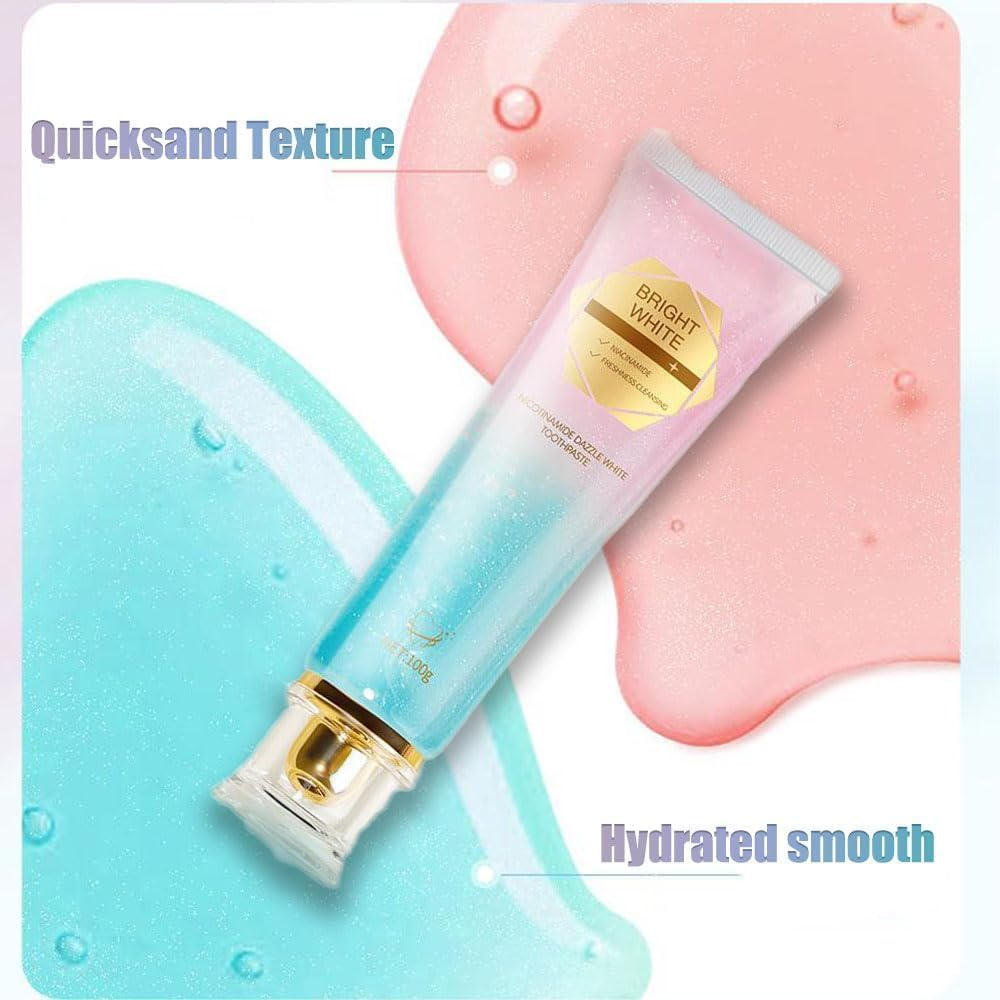 2 PCS Niacinamide Toothpaste, Natural Niacinamide Whitening Toothpaste with Brighter Teeth, Improves Gum Health, Remove Tooth Stains, Fresh Breath, Gentle Formula for Sensitive Teeth image number 6