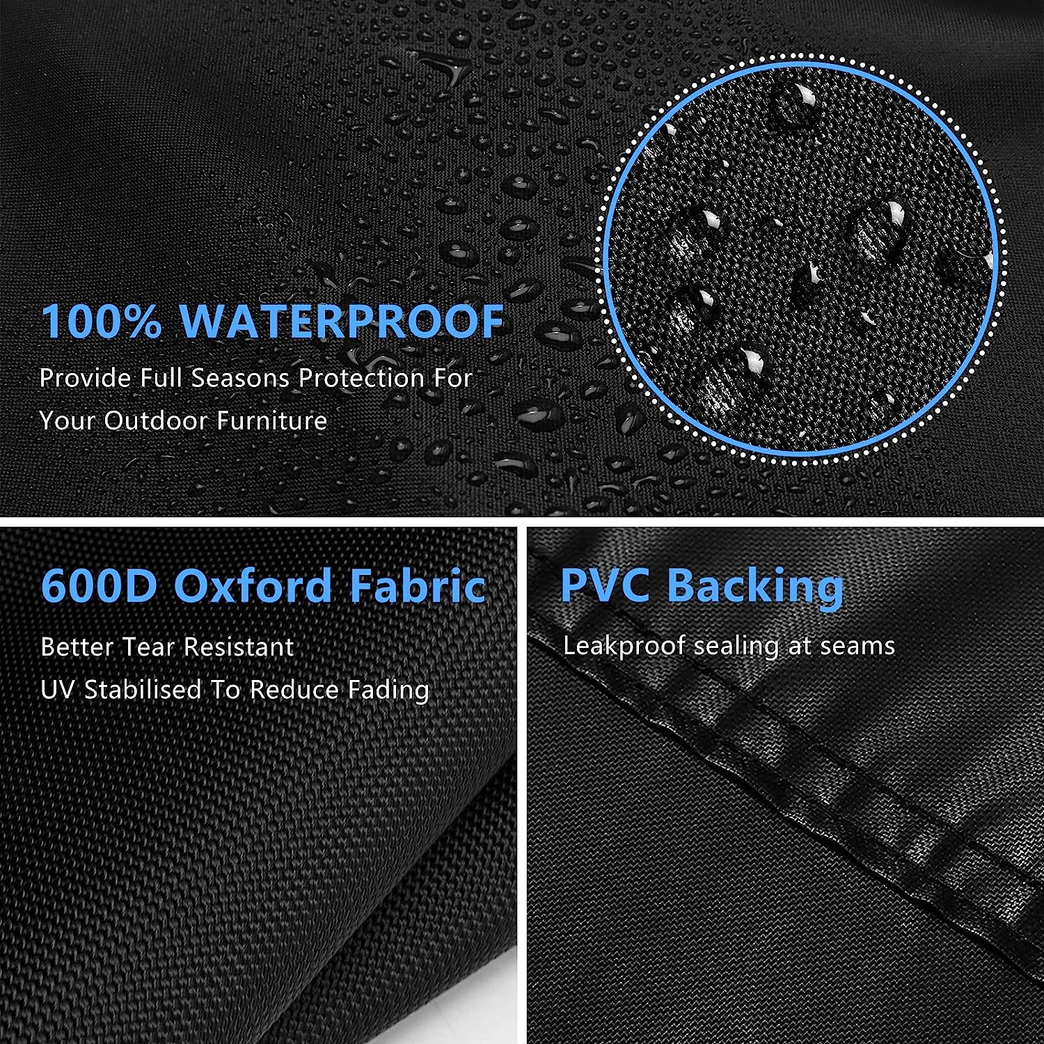 Carry Cover for Ooni Koda 12 Gas Pizza Oven, Kovshuiwe Outdoor Pizza Oven, Waterproof 600D Oxford Fabric, Pizza Oven Cover Accessories (25.2"X16.5"X6.7") image number 6