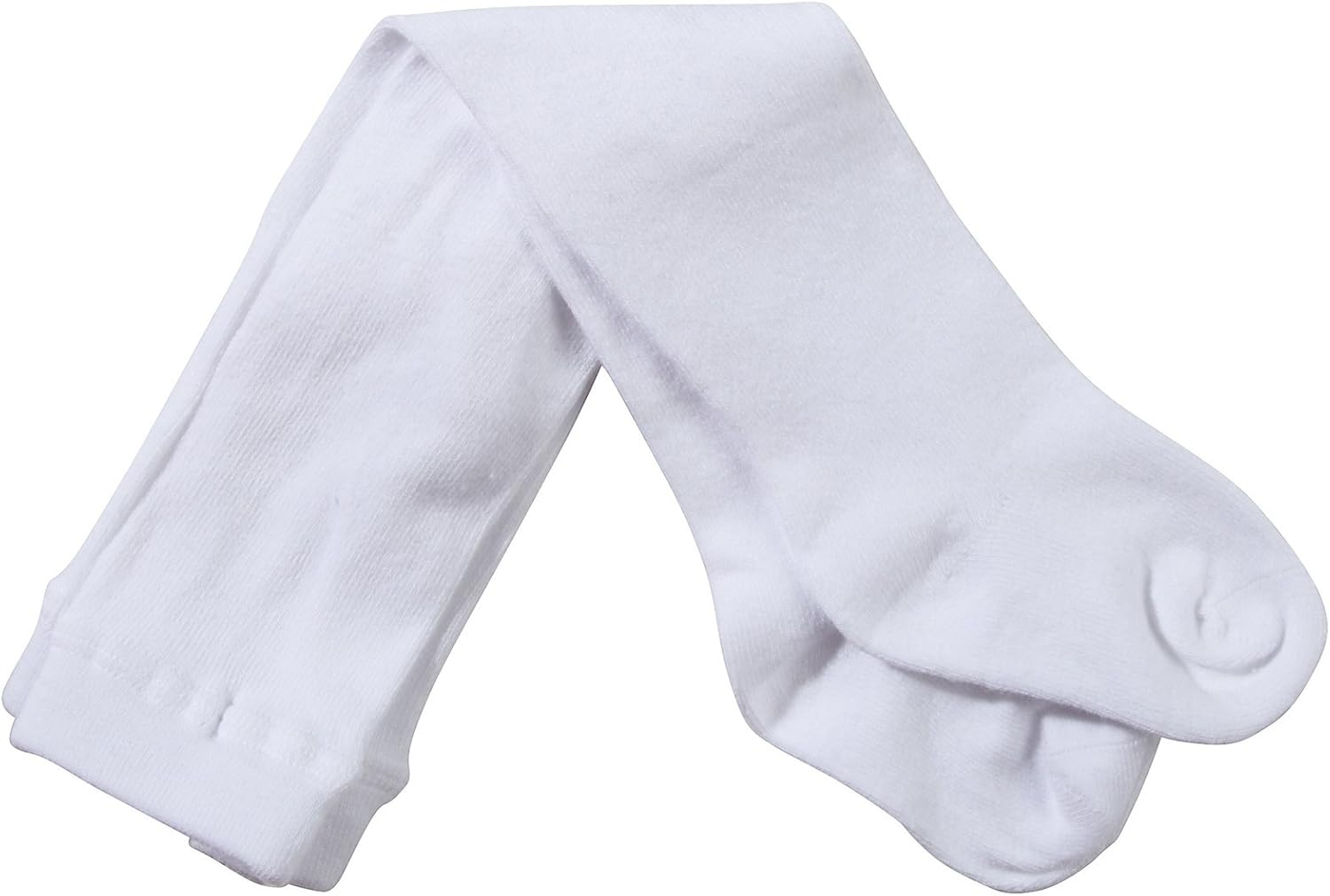 Jefferies Socks Baby Girls' Seamless Organic Cotton Tights image number 3
