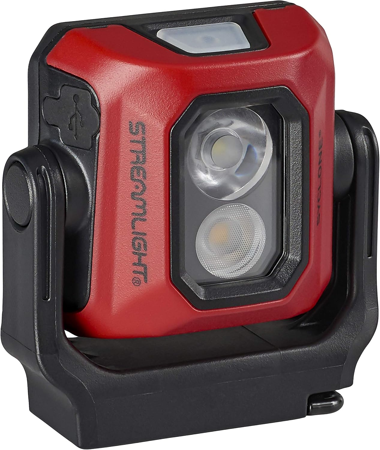 Streamlight 61510 Syclone 400-Lumen USB Rechargeable Multi-Function Compact Work Light, Red image number 4
