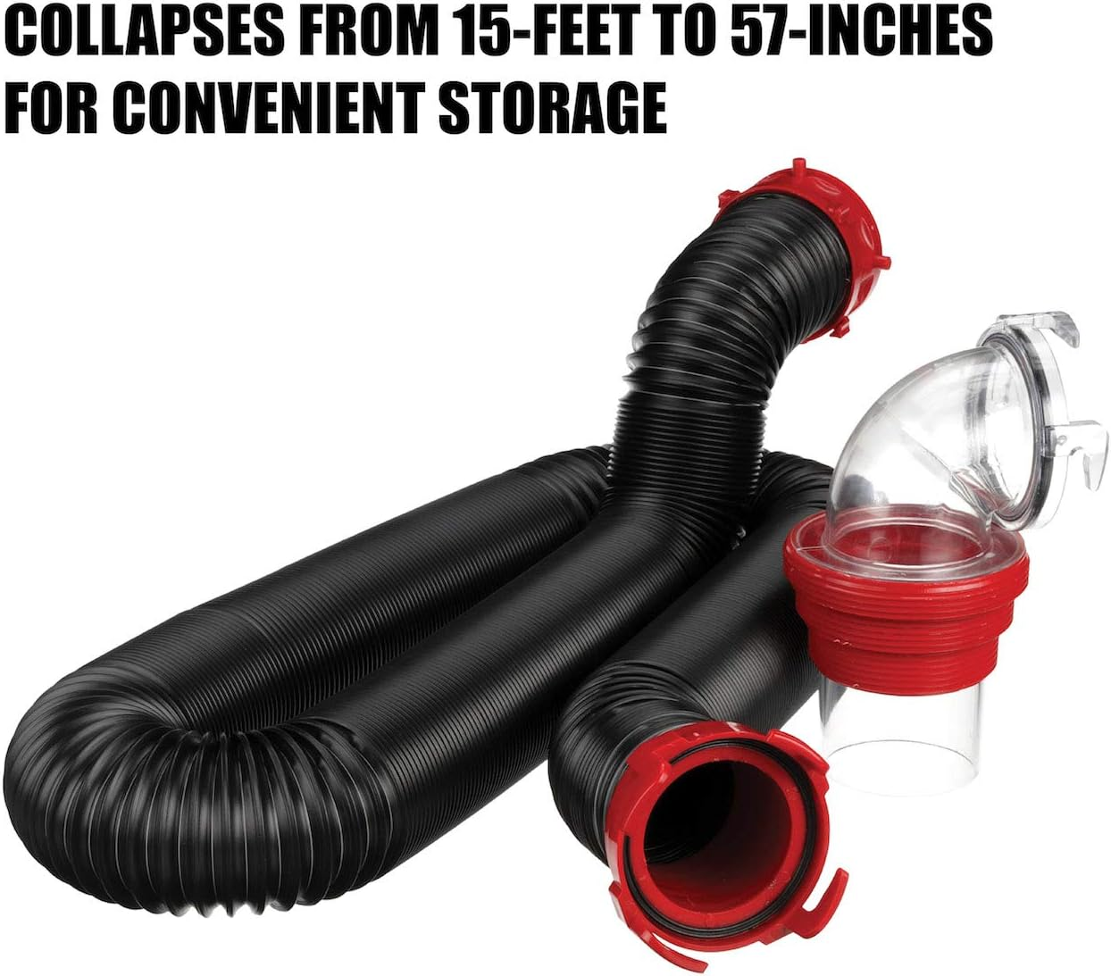 Valterra D04-0250 Dominator 15' Sewer Hose Kit image number 5