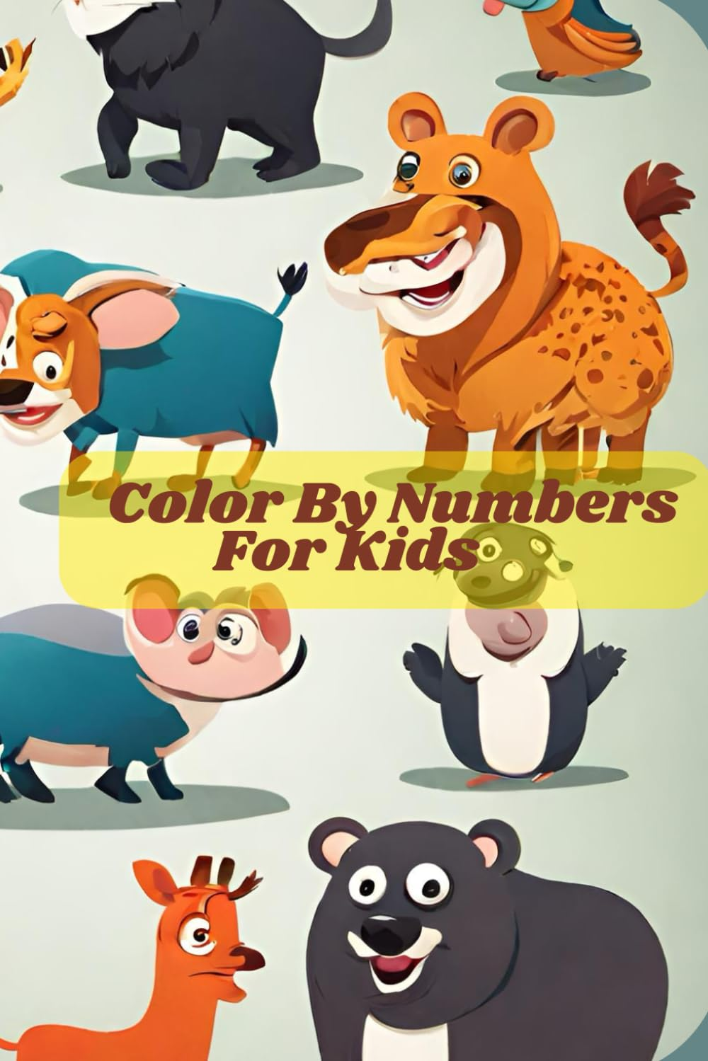 Children&rsquo;S Color by Number, 6 in X 9 In, Cute and Simple Designs image number 1