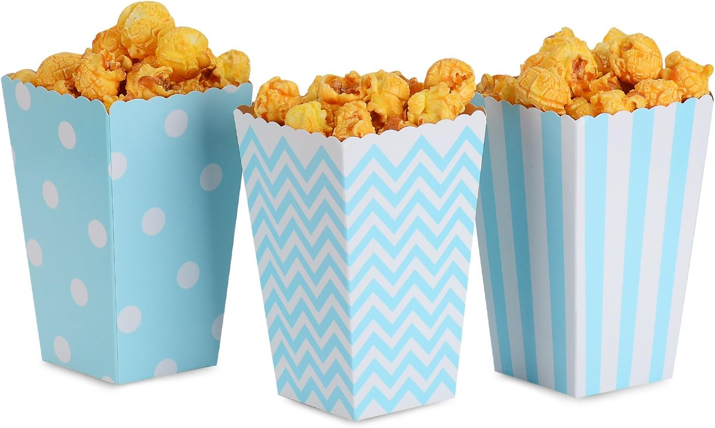 36 Pcs Popcorn Boxes Treat Boxes Movie Popcorn Paper Bags for Dessert Tables & Wedding Favors image number 2