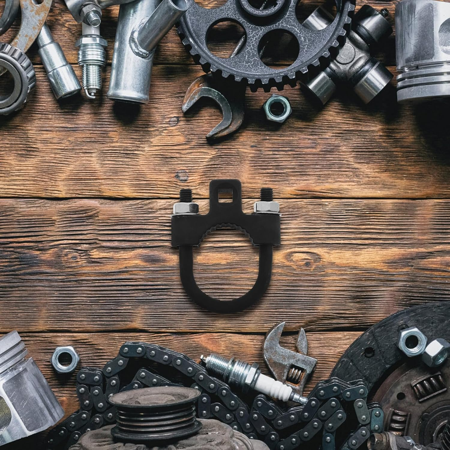 CVUTOVO 2Pcs Multifunctional Automotive Tie Rod Tool Kit &ndash; Inner Tie Rod Removal and Installation Wrench &ndash; Steering Rack Puller for Vehicle Maintenance and Replacement