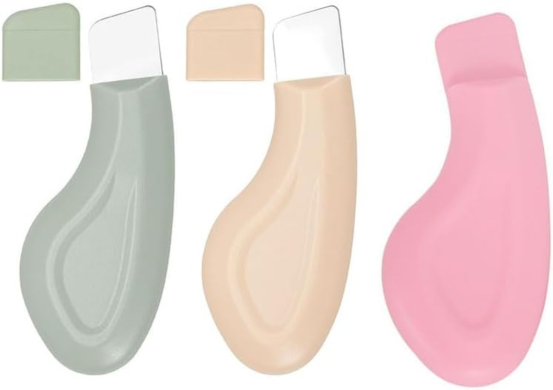 WADY Silicone Nose & Face Blackhead Remover Spatulas, 3-Pack, Safe & Made from Silicon, Gentle & Effective, Deep Clean with Mud Cream & Cleansing Oil image number 3