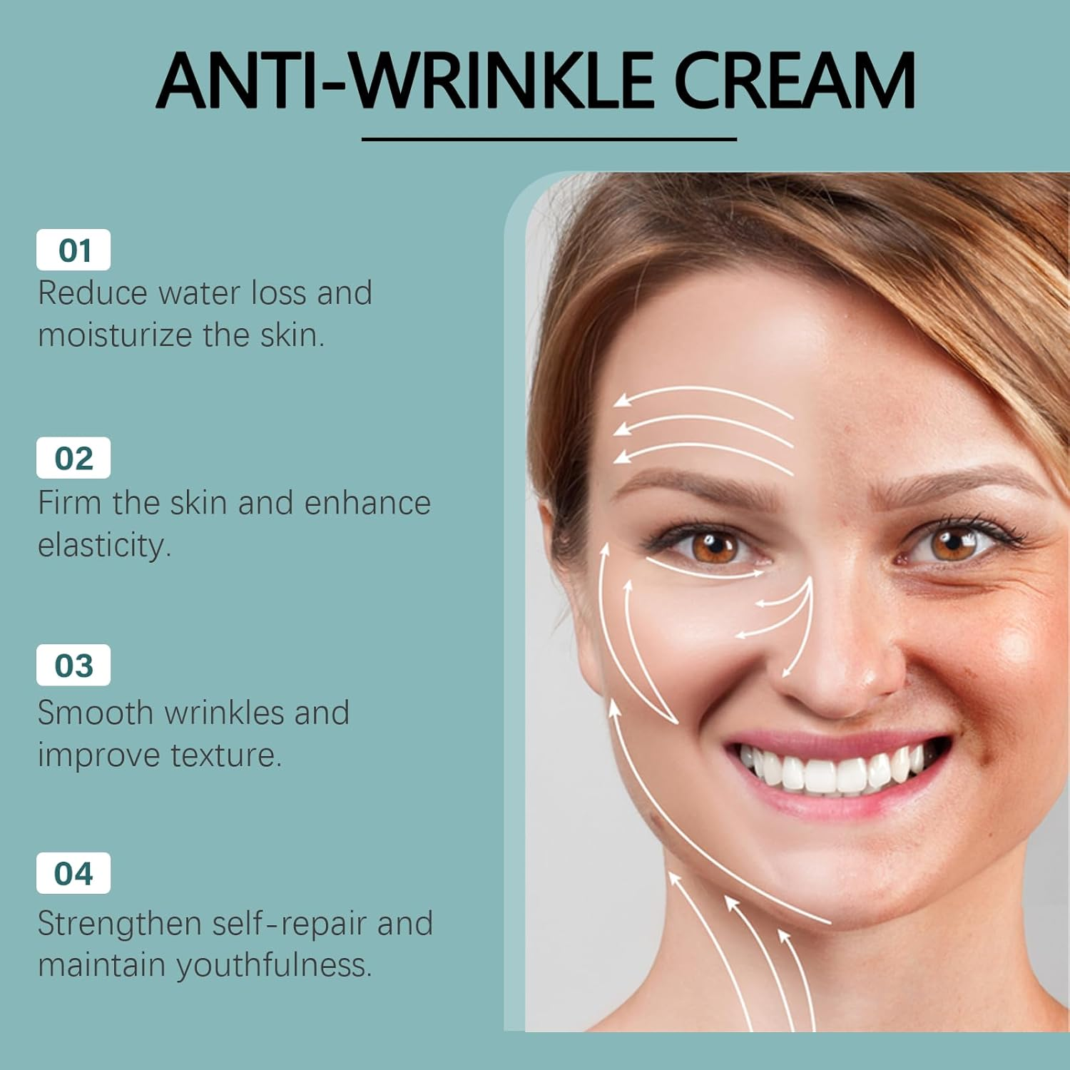 30G Anti-Wrinkle Cream Reduces Wrinkles | Daily Improve Skin Elasticity Delicate Skin Moisturizing Cream