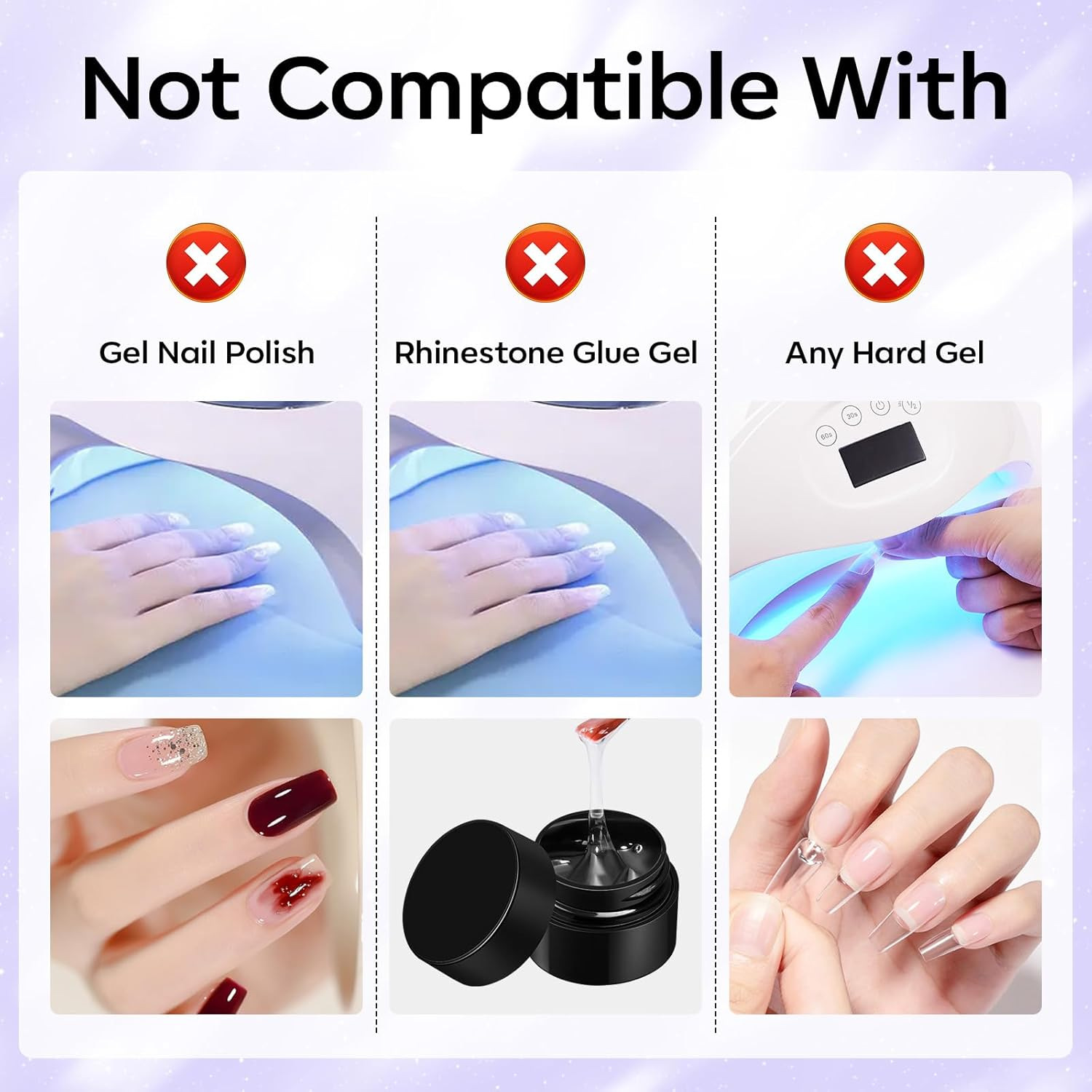 Makartt Nail Glue Remover for Press on Nails - 30ML Glueoff Easy Removal Versatile Debonder for Glue on Tips, Regular Polish, Quick Glues and Semi-Cured Sticker DIY Manicure Supply image number 1