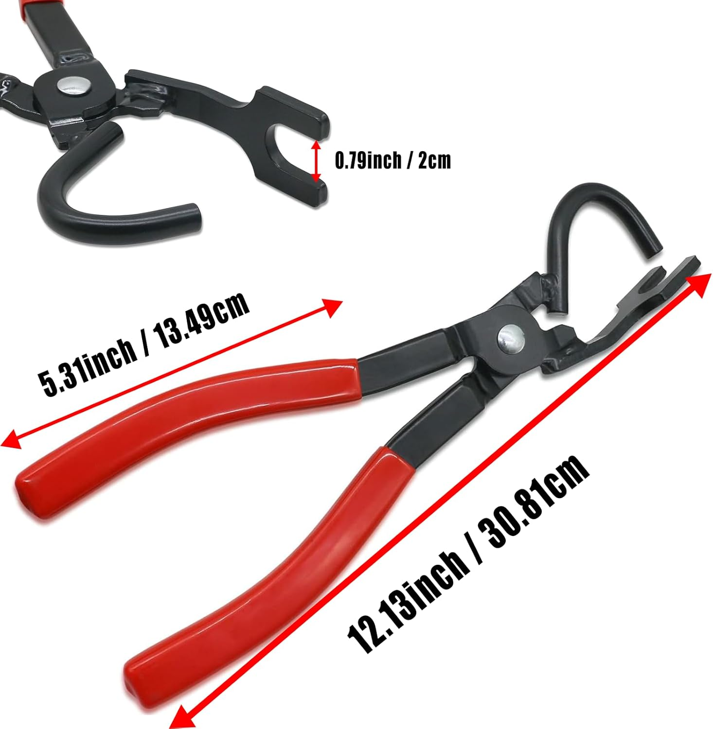 38350 Pliers Exhaust Hanger Brackets Rubber Hanger Support Removal Tool Compatible with All Exhaust Rubber Hangers - Plier image number 4