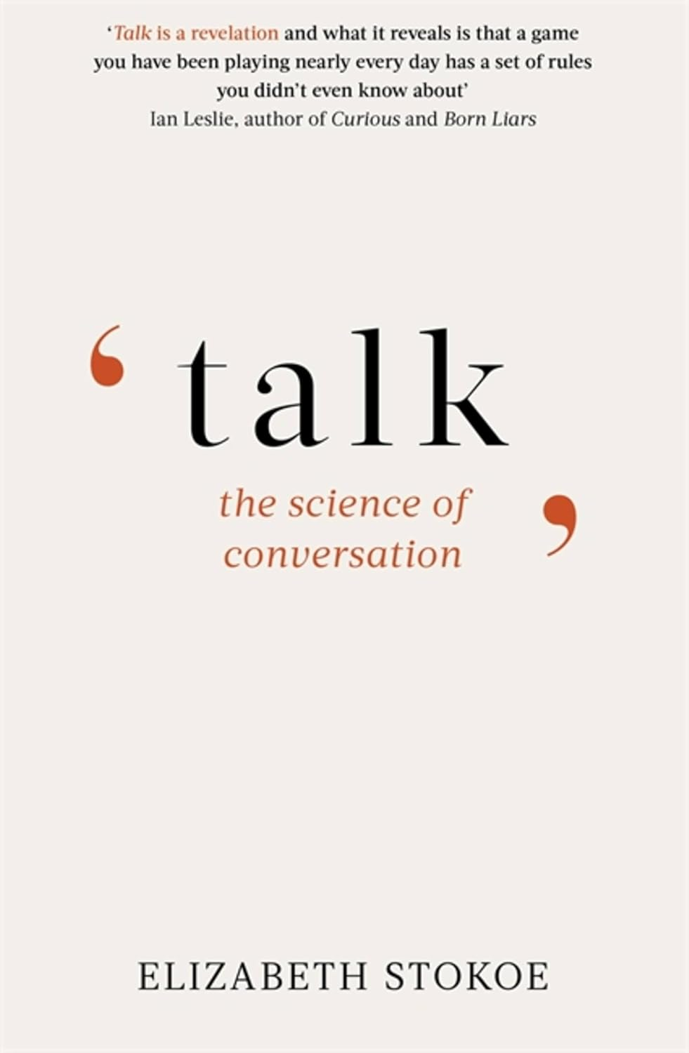 Talk: the Science of Conversation