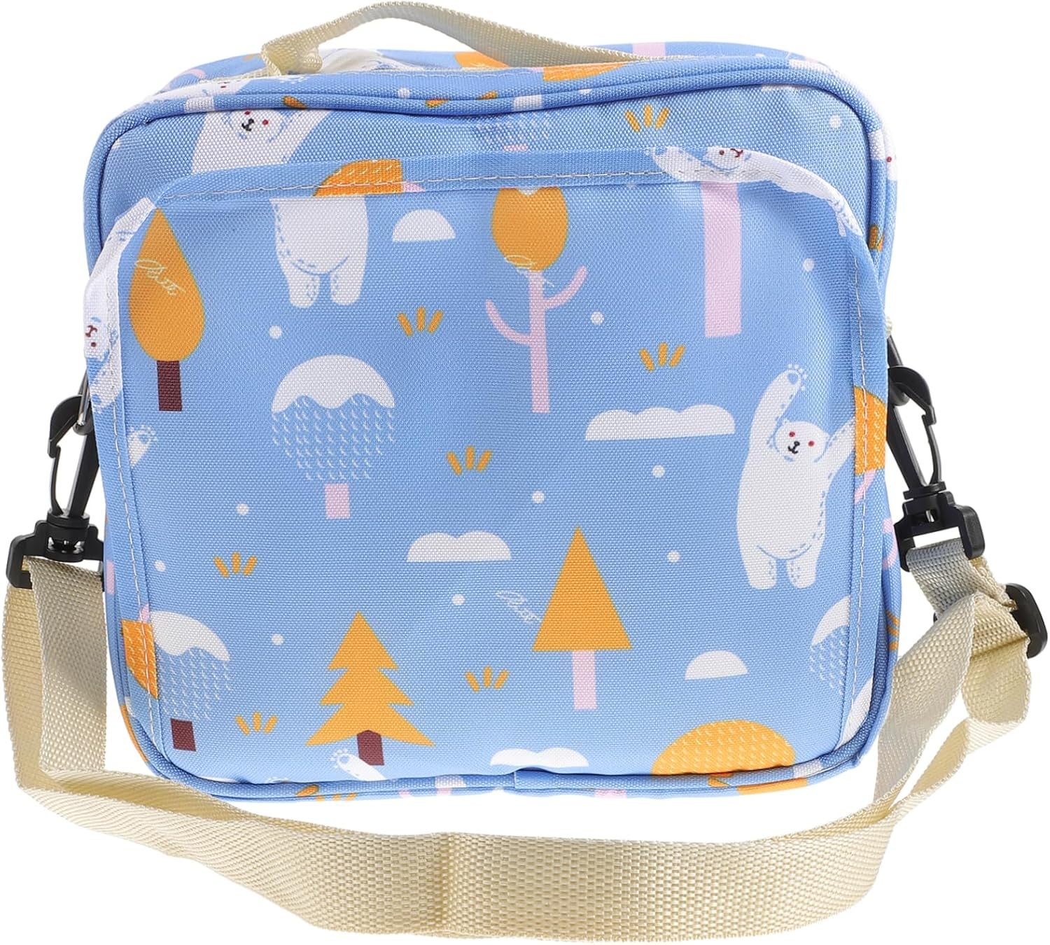 Large Portable Diaper Bag Tote for New Moms Multifunctional Baby Diaper Organizer Tote Shoulder Strap Travel and Outdoor for Mommy Care image number 6