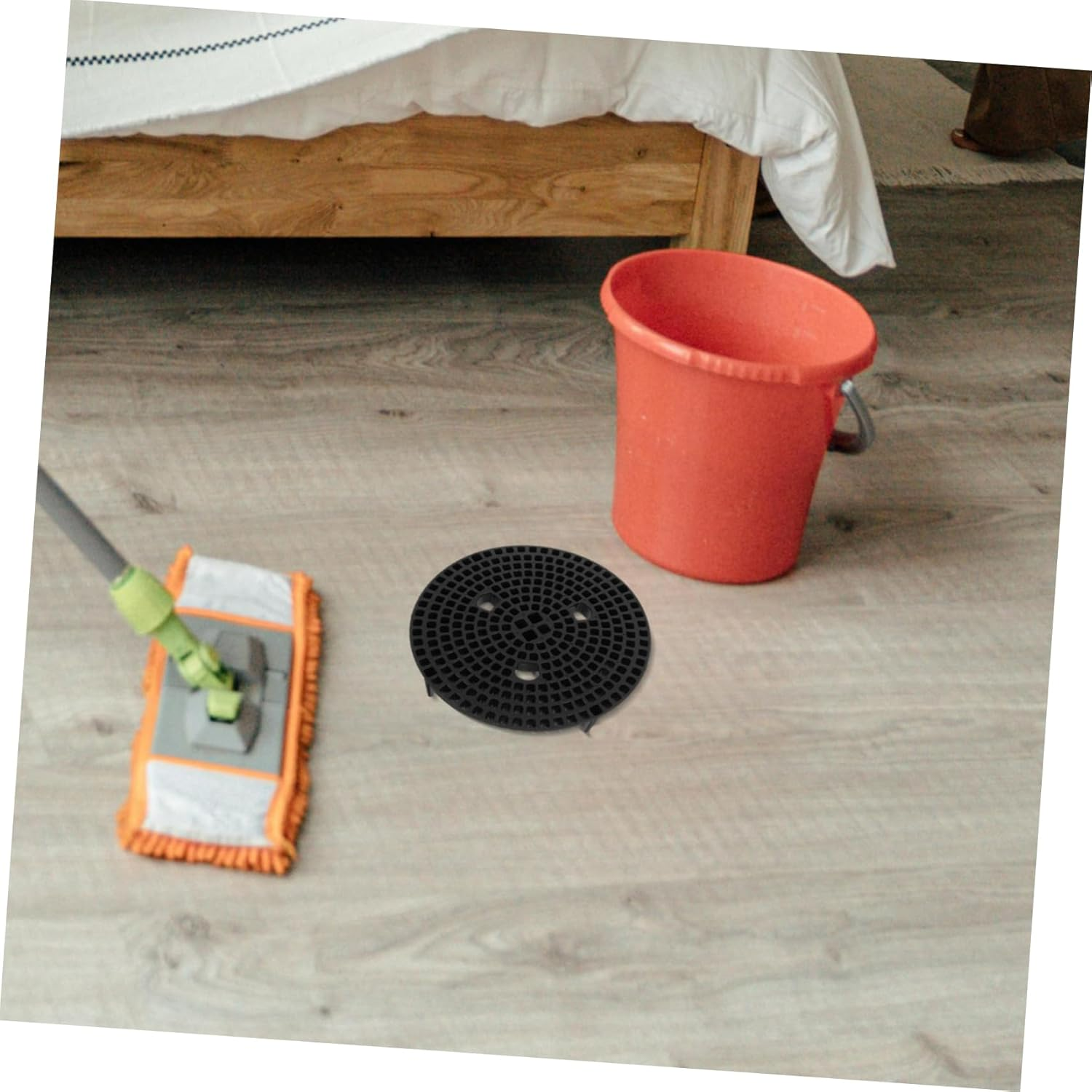 CONGARTENO Car Wash Bucket Filter Car Wash Isolation Net for Automotive Exterior Care Prevents Swirls and Scratches Sturdy Sand Settling Pad image number 1