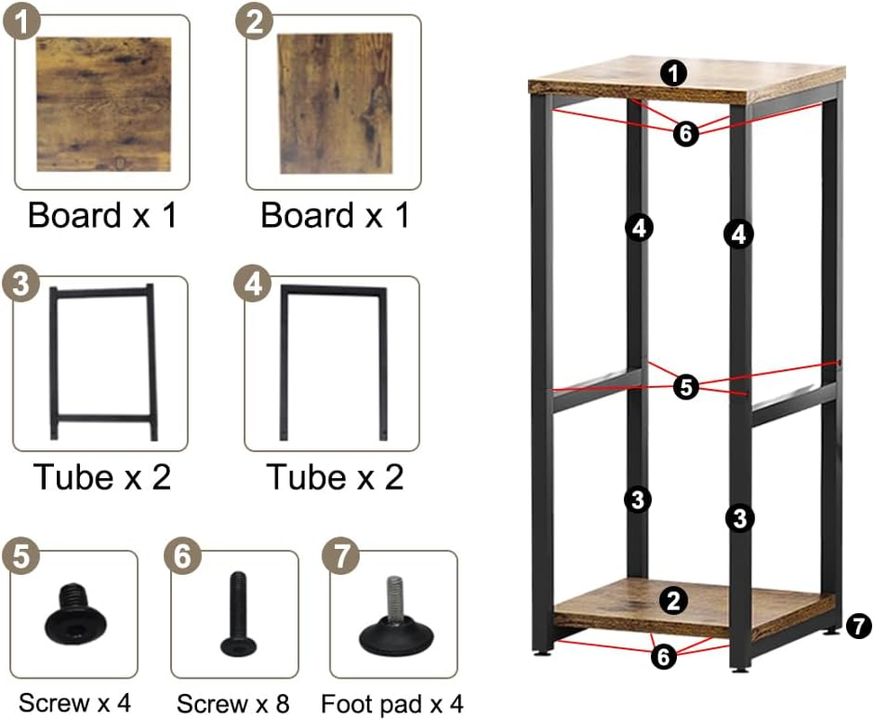 Delsol Plant Stand Corner Rack Metal Modern Flower Storage Plant Shelf Holder, Tall Plant Tables Indoor Outdoor for Living Room Balcony Garden (2 Tier) image number 5