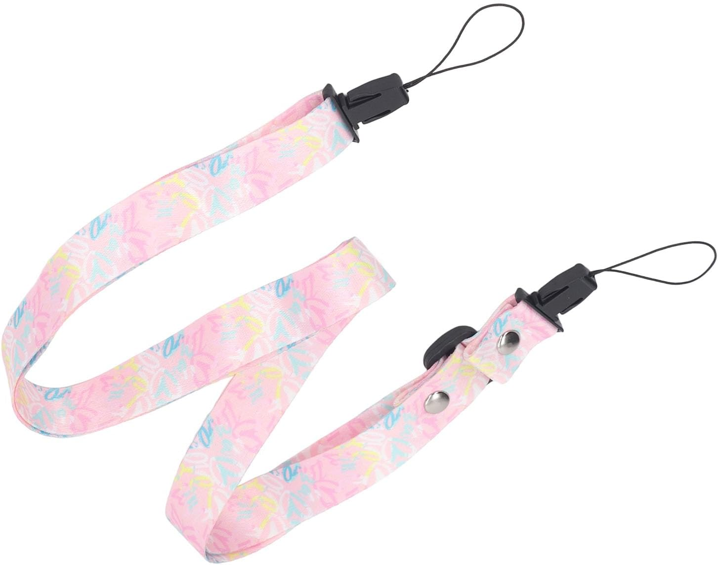 Camera Neck Shoulder Strap, Camera Strap Durable Comfortable for Professional Cameras (Pink Graffiti) image number 6