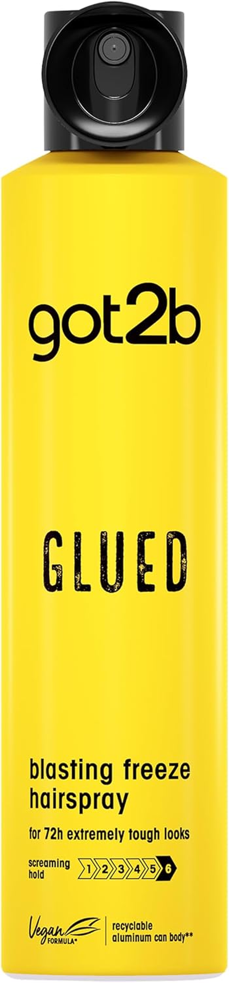Got2B Glued Blasting Freeze Spray 300Ml, Strong Hold Hair Spray