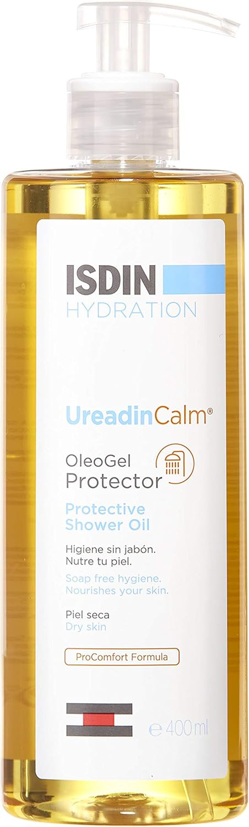 ISDIN Hydration Ureadin Calm Oleogel Protector 400 Ml image number 4