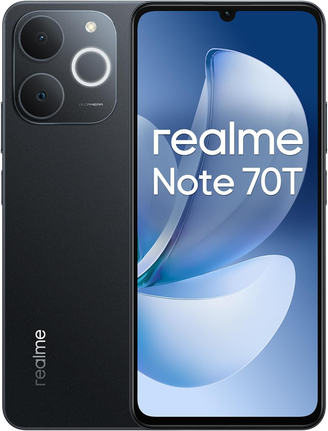 Realme Note 70T 4G Smartphone 4+64GB, Gold, 6.75-Inch Screen, 90Hz Display, 6000 Mah Battery, 32 MP Camera, Powerful Octa-Core Processor, Armorshell Protection, IP54