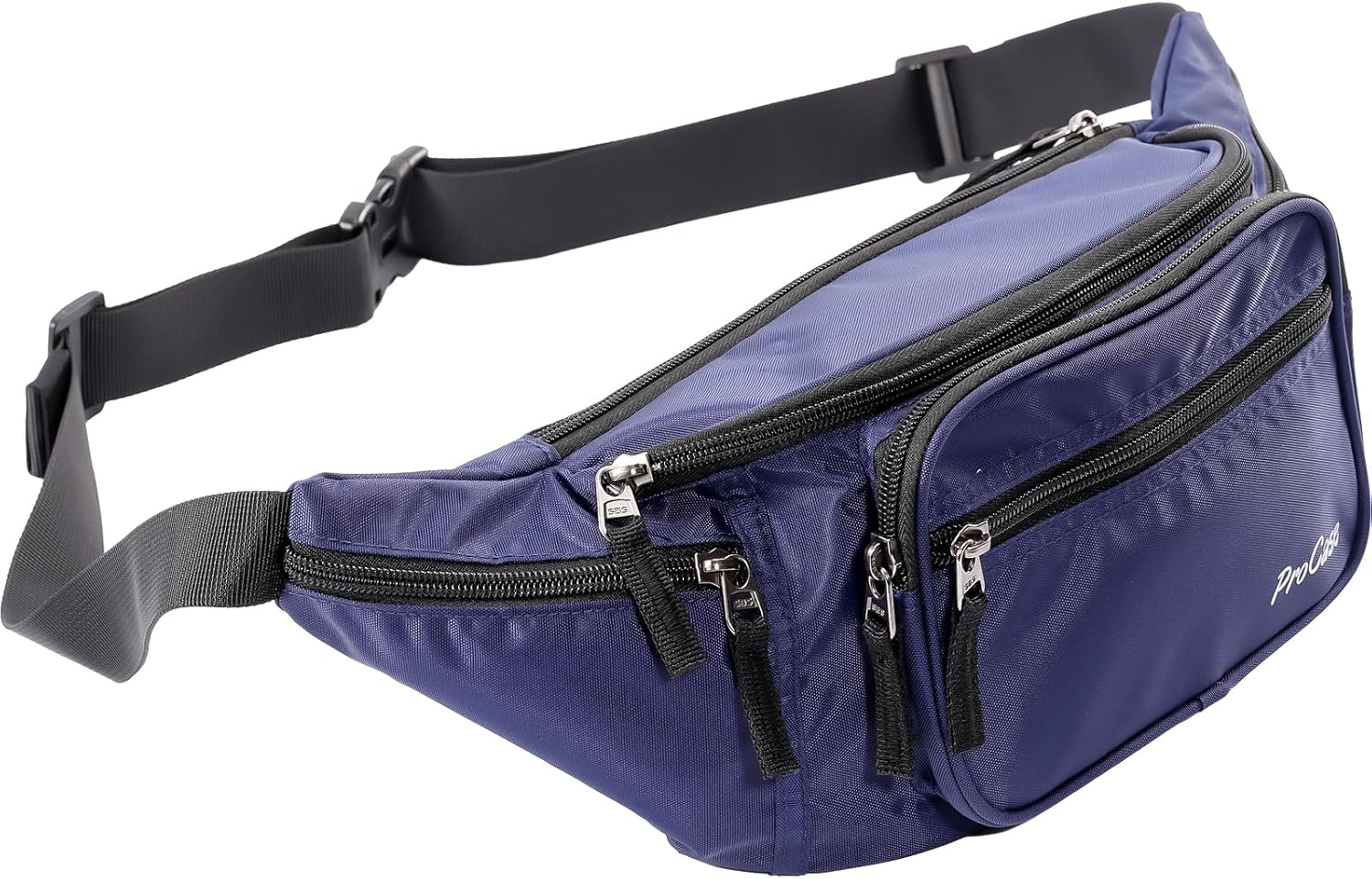 Procase Fanny Pack Waist Packs for Men Women, Large Capacity Waist Bag Hip Pack for Travel Hiking Running Outdoor Sports