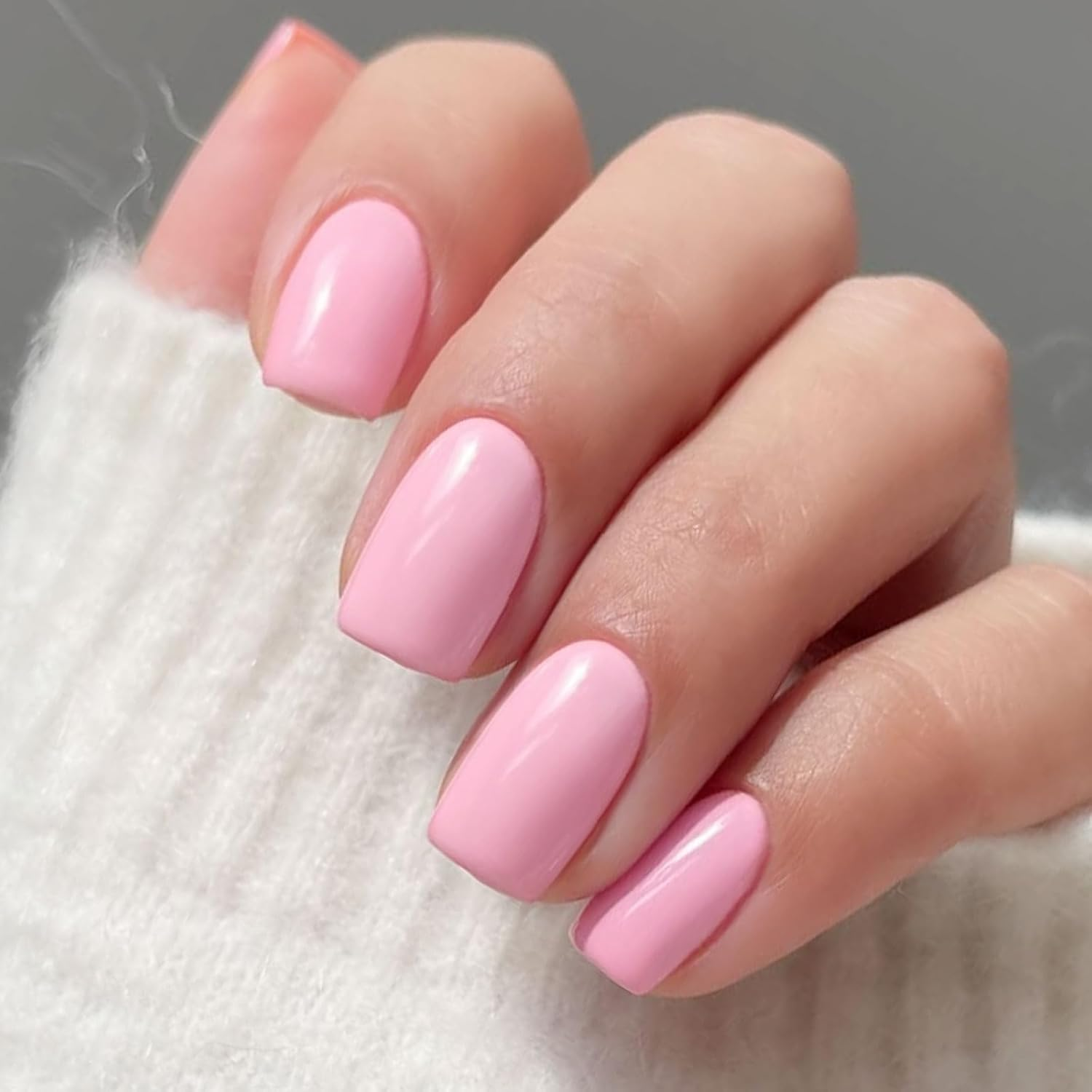 JMEOWIO Nail Foil UV Hardening Cream Pink UV Gel Nail Strips Nail Stickers Nail Stickers Nail Art Decoration Nail Design Accessories image number 4