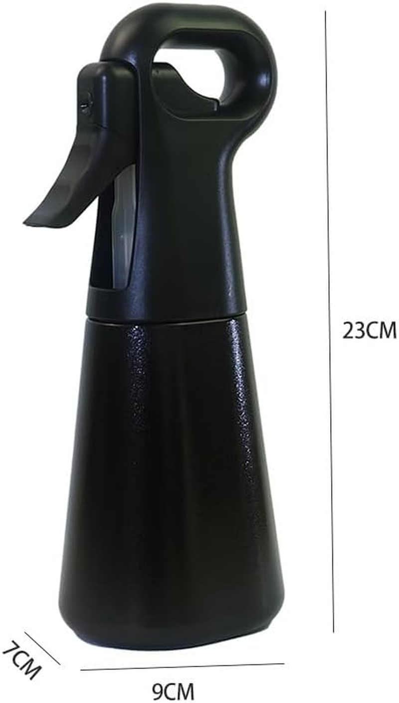 2Pcs Fine Continuous Spray Bottle,Hair Spray Misting Bottle,Fine Mist Spray Bottle,Hair Water Spray Bottle,Continuous Mister Water Spray Bottle,Fine Mist Spray Bottle Water Mister Spray Bottle,300Ml image number 4
