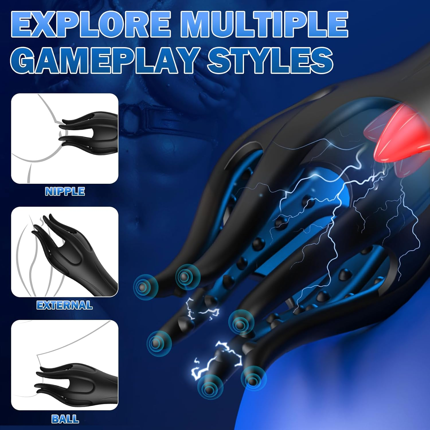 Male Sex Toys for Men - Upgraded Automatic Male Masturbators,Masturbator Machine with 10 Modes Vibration & 10 Licking Tongue,Adult Sex Toys for Training & Prolong Endurance,Pocket Pussy with 3D Textured for Men (Black)