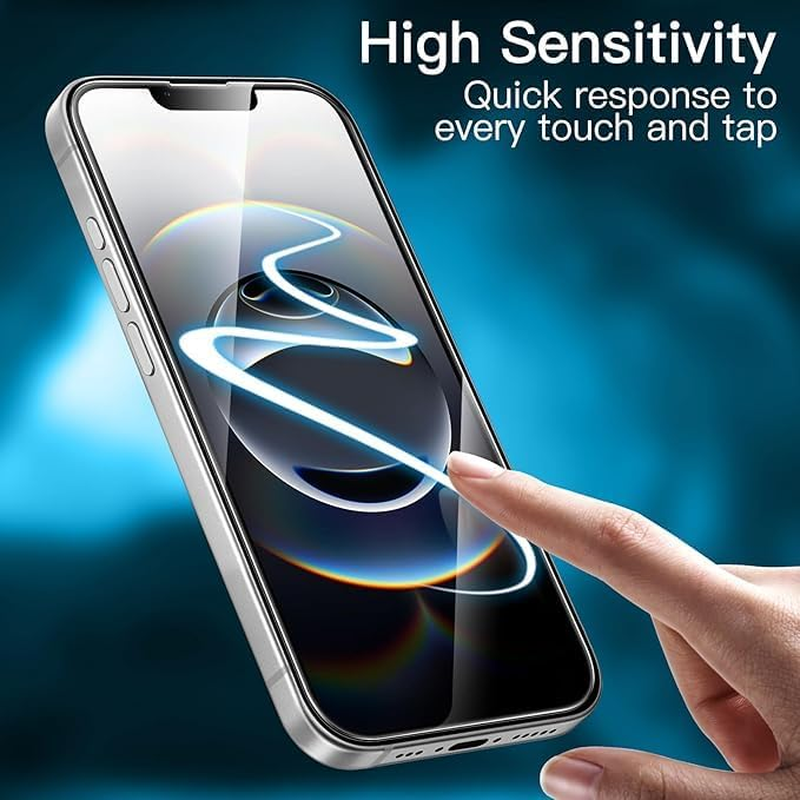 10 Set Tempered Glass Screen Protector for Apple Iphone 16E Front and Film Back image number 6