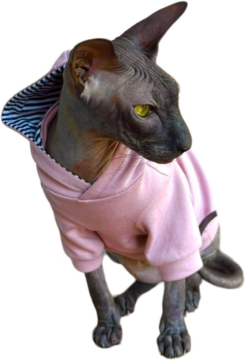 Kotomoda Sphynx Cat Hoodie Naked Cat Hairless S image number 3