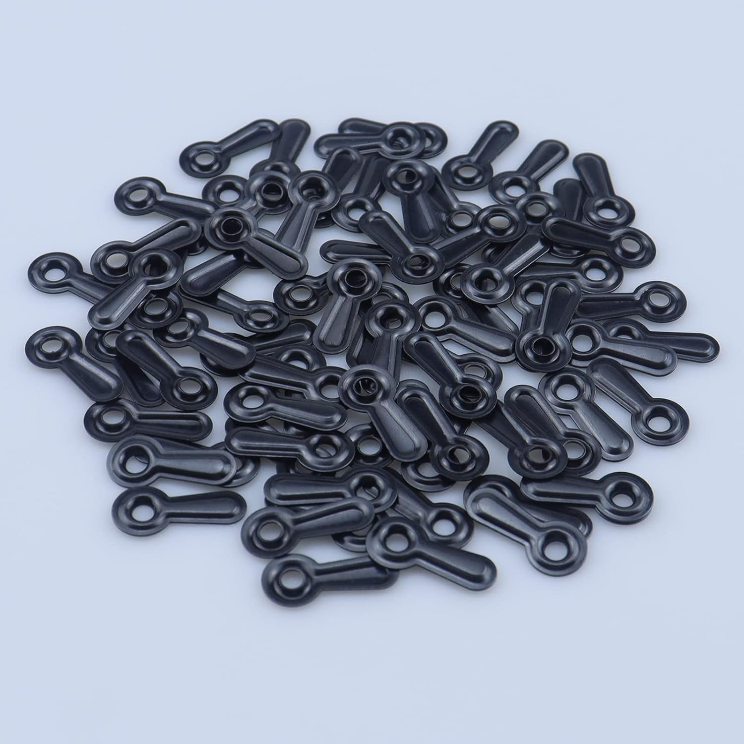 Picture Frame Turn Button Fasteners Set - 100 Pieces Picture Frame Hardware Backing Clips Photo Frame Hardware Clips with 100 Pieces Screws for Craft, Hanging Pictures, Photos image number 5