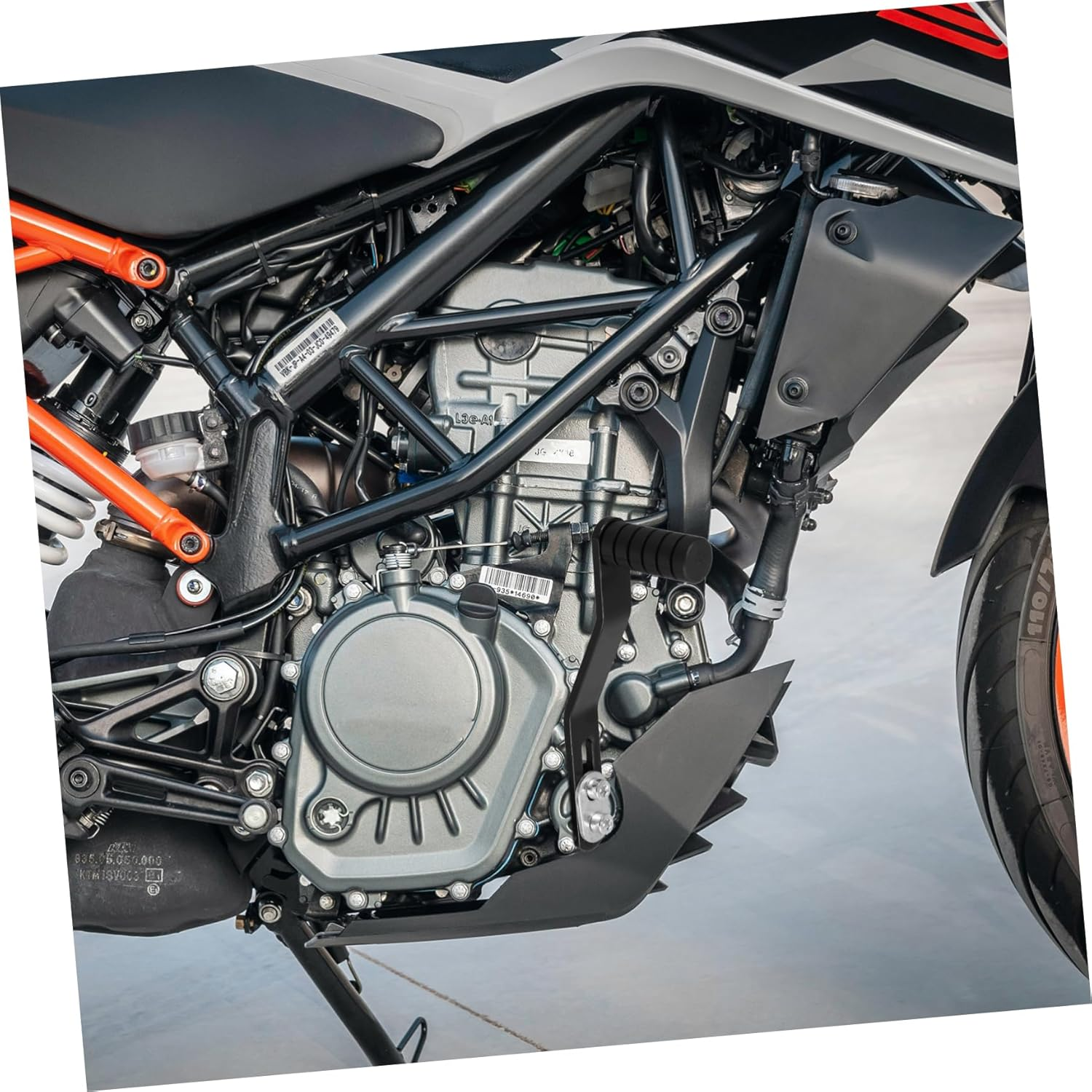 Motorcycle Gear Shifter Lever Black Modified Gear Foot Lever Compatible Motorbikes for Riding image number 5