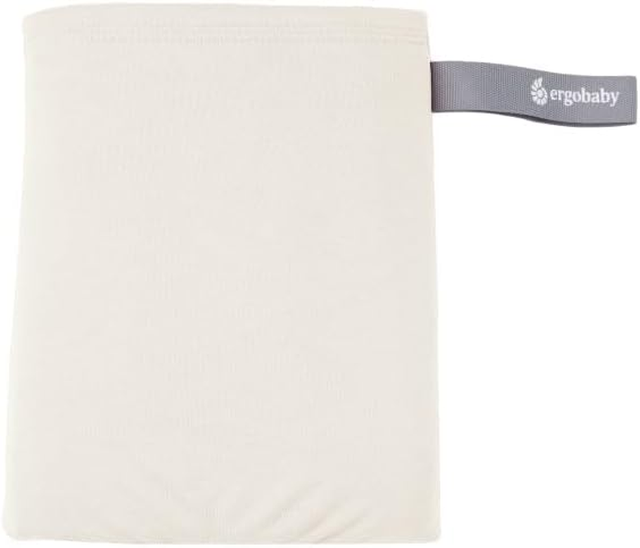 Ergobaby Aura Sustainably Sourced Knit Baby Wrap, Cream