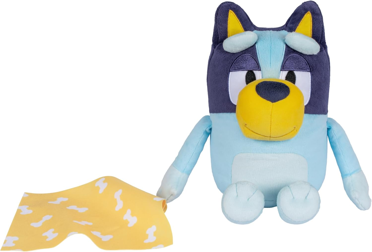 Sleepy Time Bluey 33Cm (13") Plush with Blanket, Press Bluey'S Tummy to Hear 7 Fun Phrases, Sing along with Bluey, so Soft Made with Deluxe Fabrics image number 4