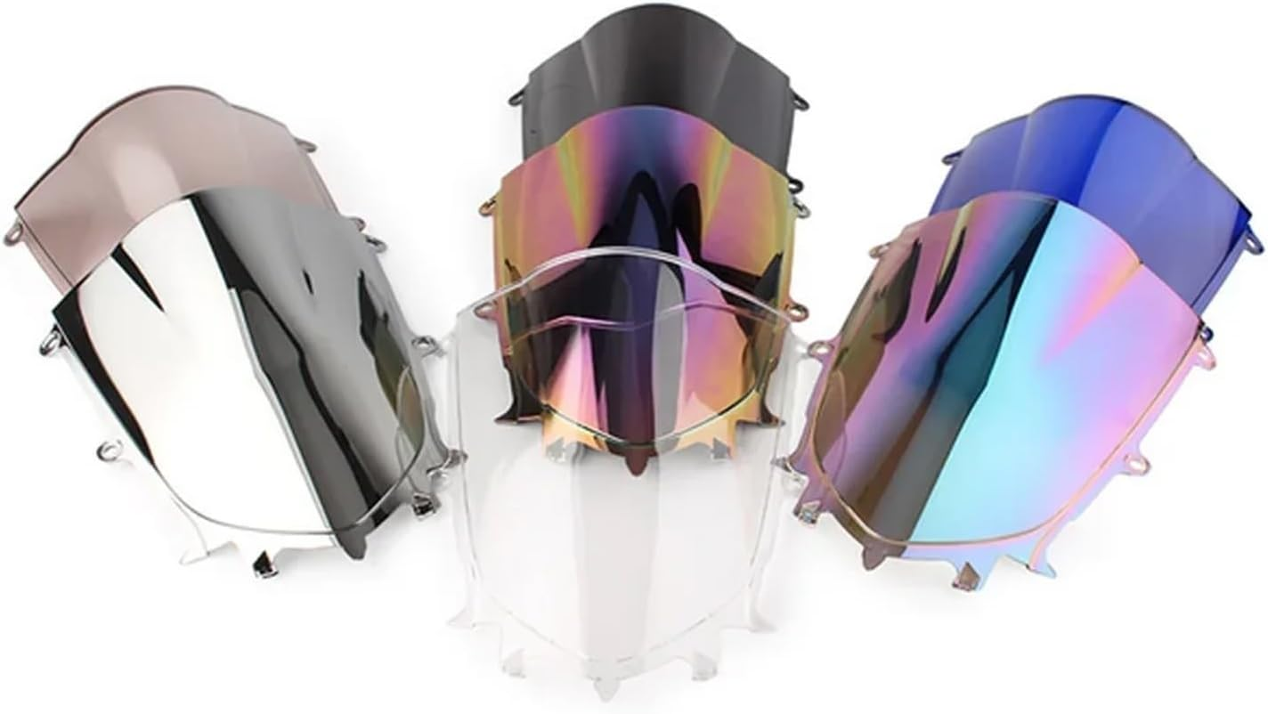 Motorcycle Accessories Windscreen Windshield Screen Deflector Protector Compatible with Yamaha YZF 600 R6 R7 2017-2019 2020 2021 2022 2023(Clear) image number 4