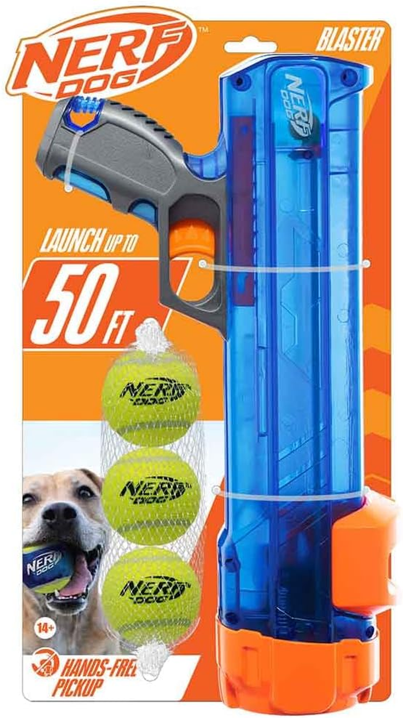NERF 4791 Tennis Ball Blaster Ball Launcher Gift Set, Translucent image number 5