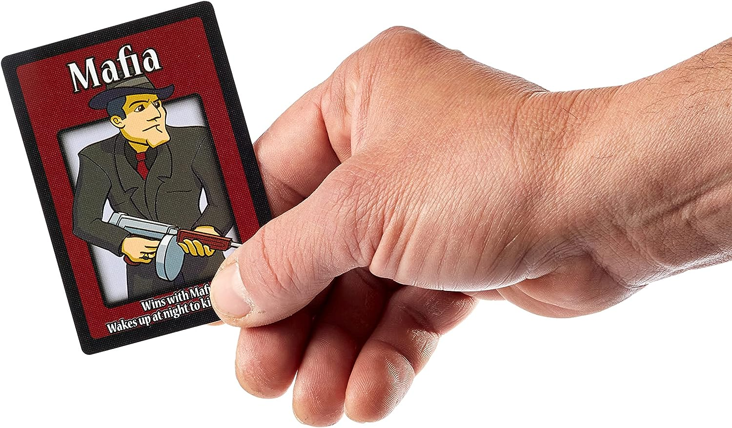 Apostrophe Games Mafia the Party Game &ndash; Mafia Game of Lying, Bluffing, Deceit &ndash;38 Role Cards, Mafia Card Game for Adults and Teens &ndash; Interactive Board Game to Play with Friends, Family