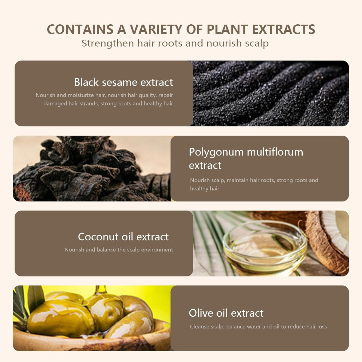 Gray Hair Reverse Bar, Black Shampoo Bar 55 Grams Black Soap for Gray Natural Ingredients 2Pcs Hair Shampoo Soap for Women and Men Refresh Scalp ＆ Restore Shiny .. image number 2