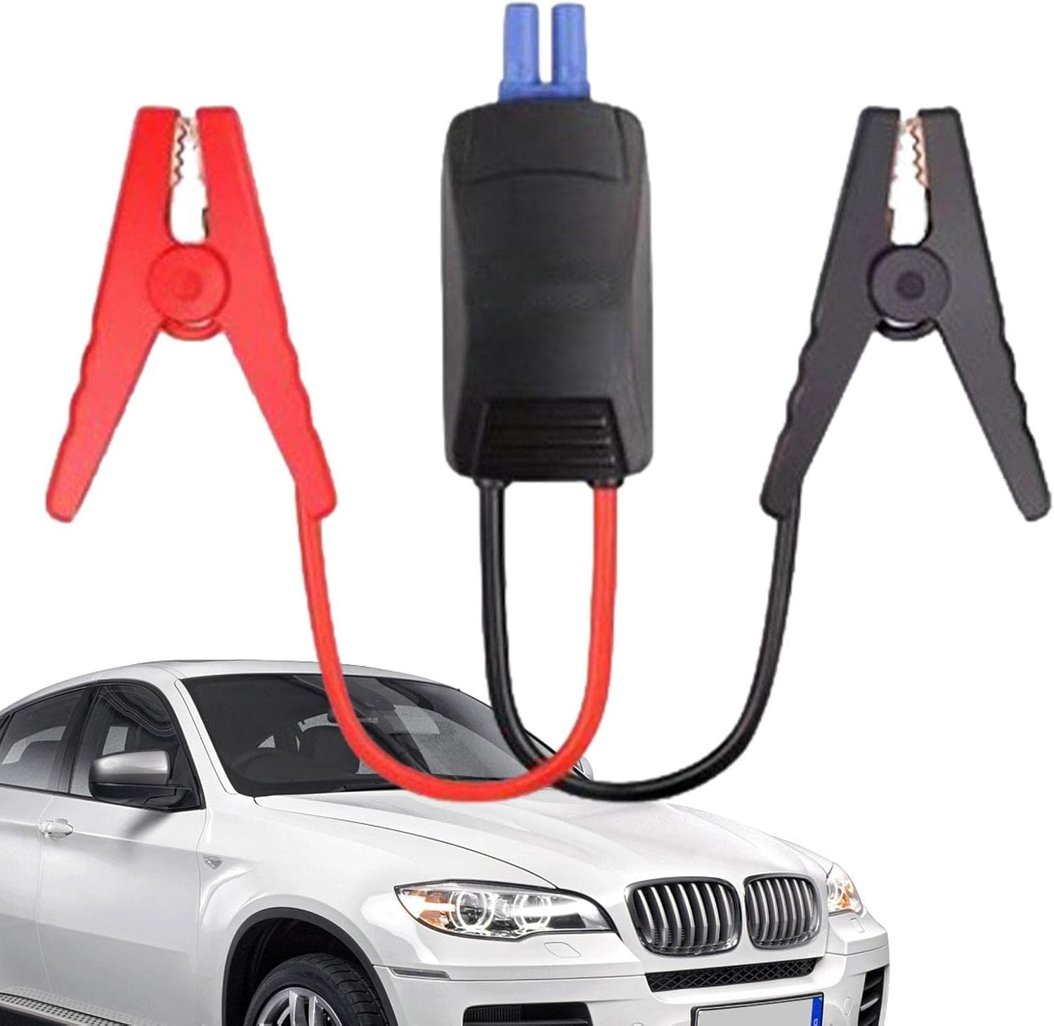 Jumper Cable,Car Emergenny Start Clip,Emergeency Car Jump Starter Booster,2 Gauge Jumper Cables,Smart Jumper Clamp Booster,Jump Cables for Auto Car Trucks Power Bank, Jump Start Cable image number 2