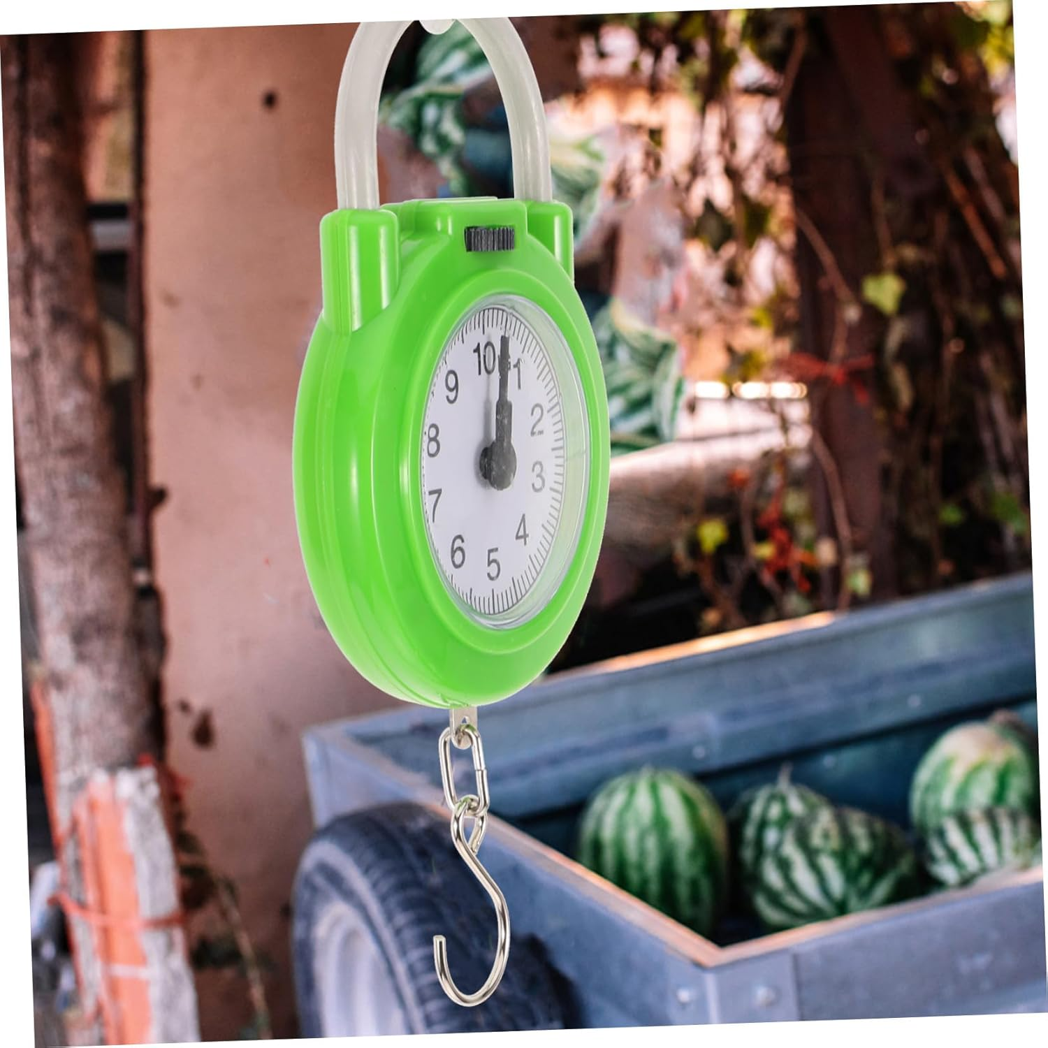 GETAJGHSD Portable Travel Suitcase Scale Manual Spring Luggage Weight Scale with Hook Small Lightweight Plastic Metal for Home and Travel Use image number 2