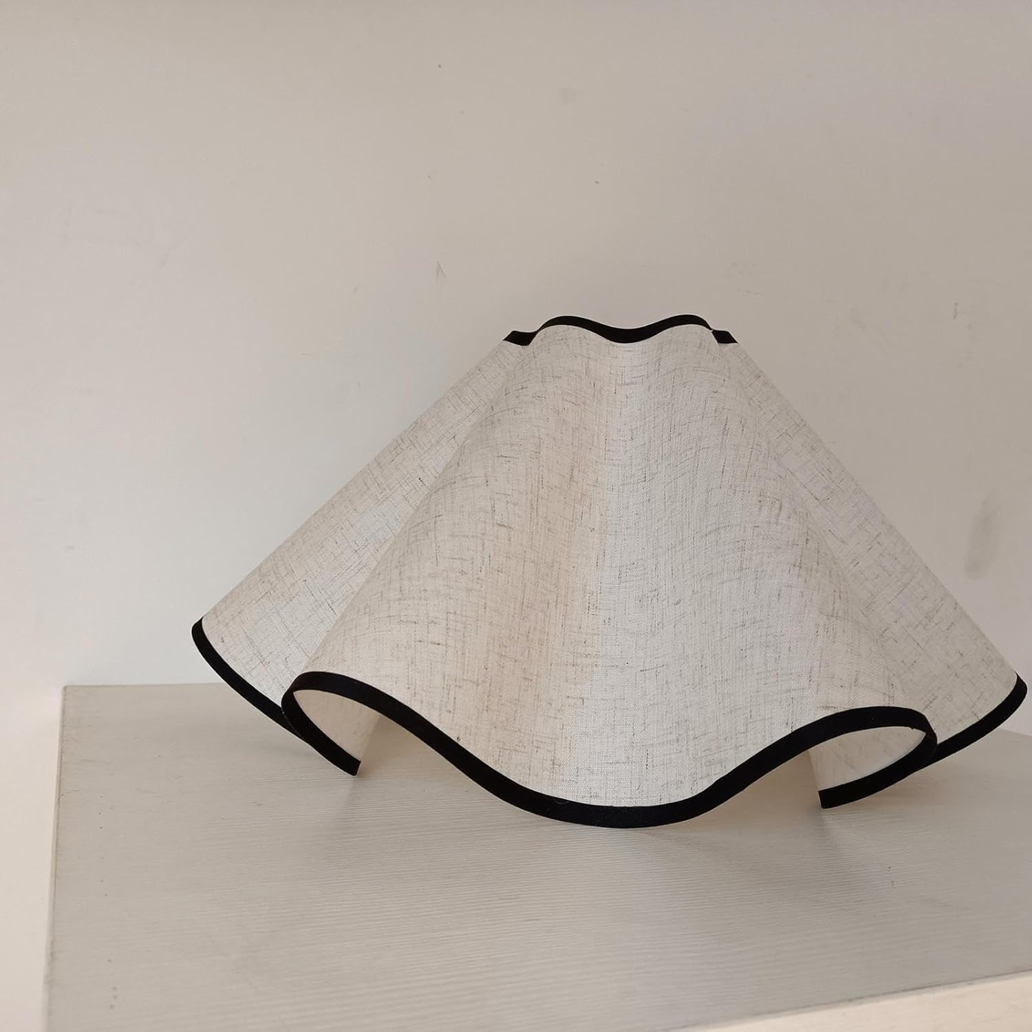 Sdlnklm Petal Table Lamp Shade Cover Floor Light Cover Contemporary Replacement Practical Creative Bedside Light Shade for Study Room, as Described, 38 Cm