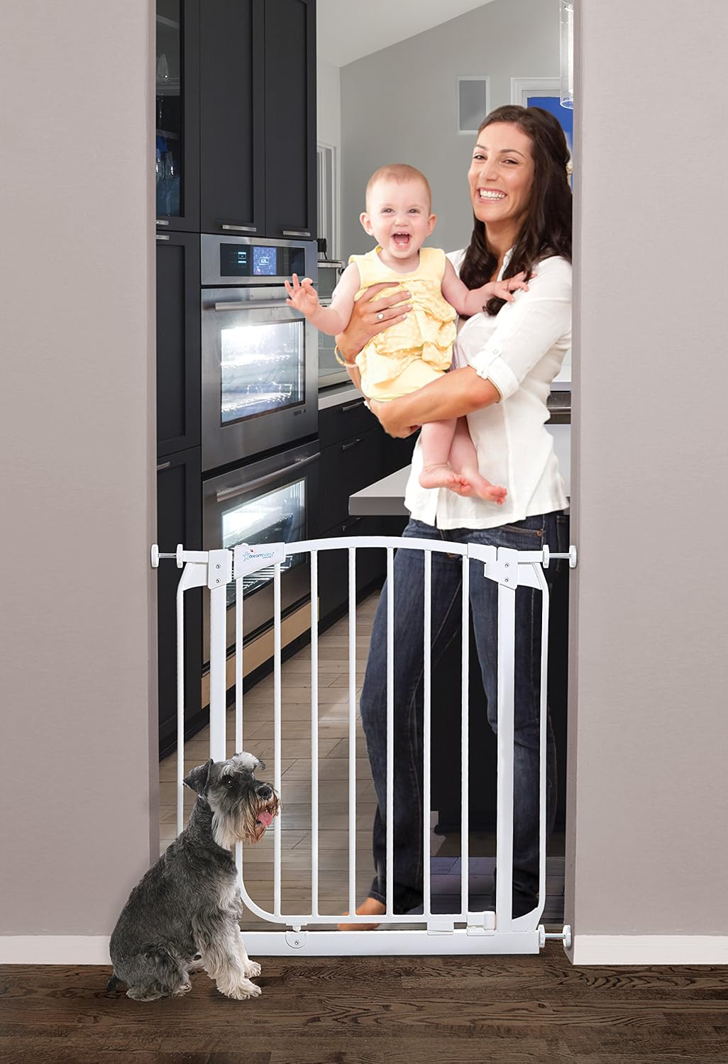 Dreambaby Chelsea Auto Close Security Gate, White