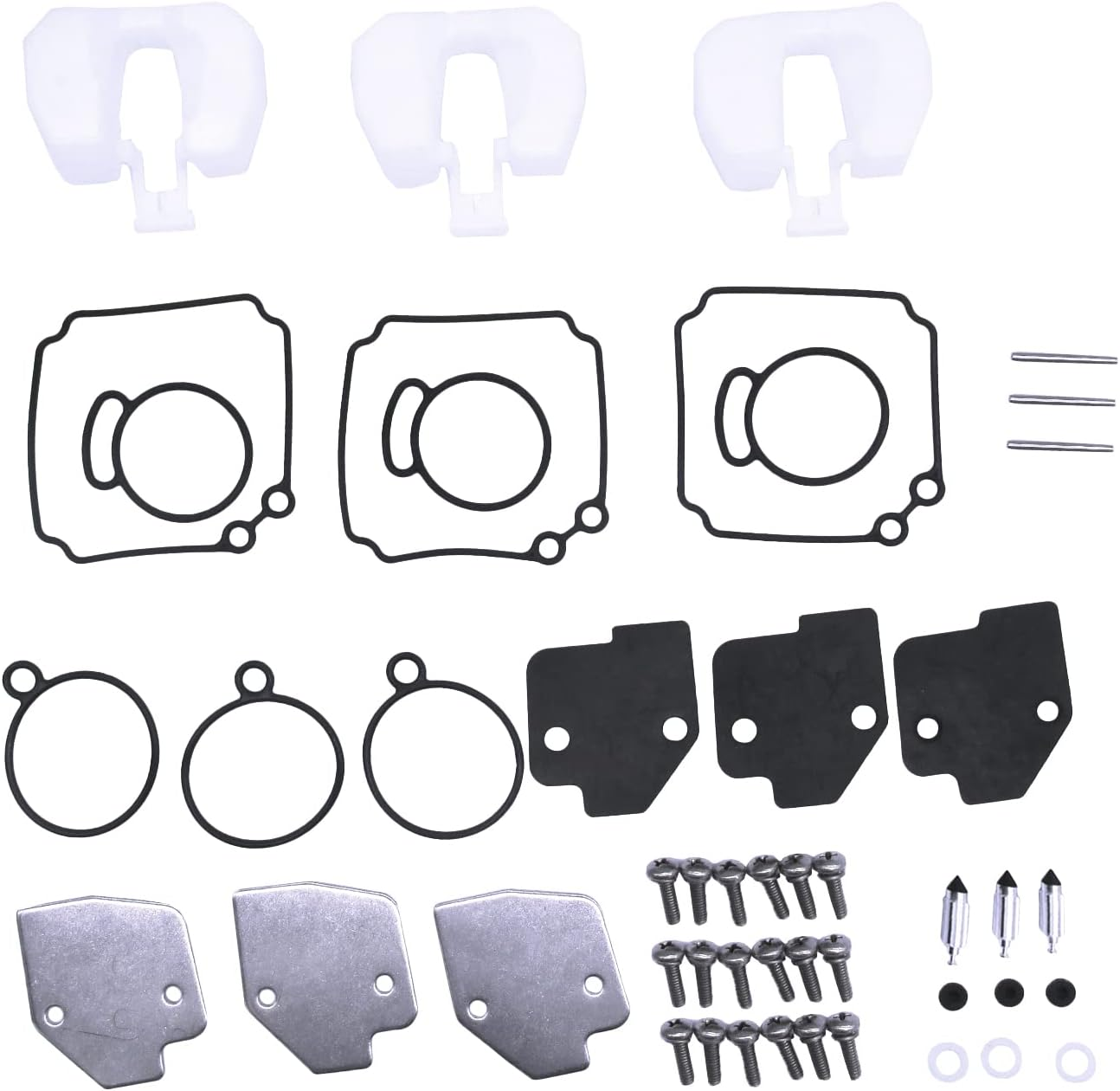 Boat Engine 3C8-87122-2 3C8-87122-1 3C8-87122-0 3C8871222 3C8871222M 3C8871221 3C8871221M Carb Carburetor Rebuild Repair Kit for Tohatsu for Nissan 40HP 50HP M40D2 M50D2 MW50D2 MX50D3 Outboard Motor image number 2