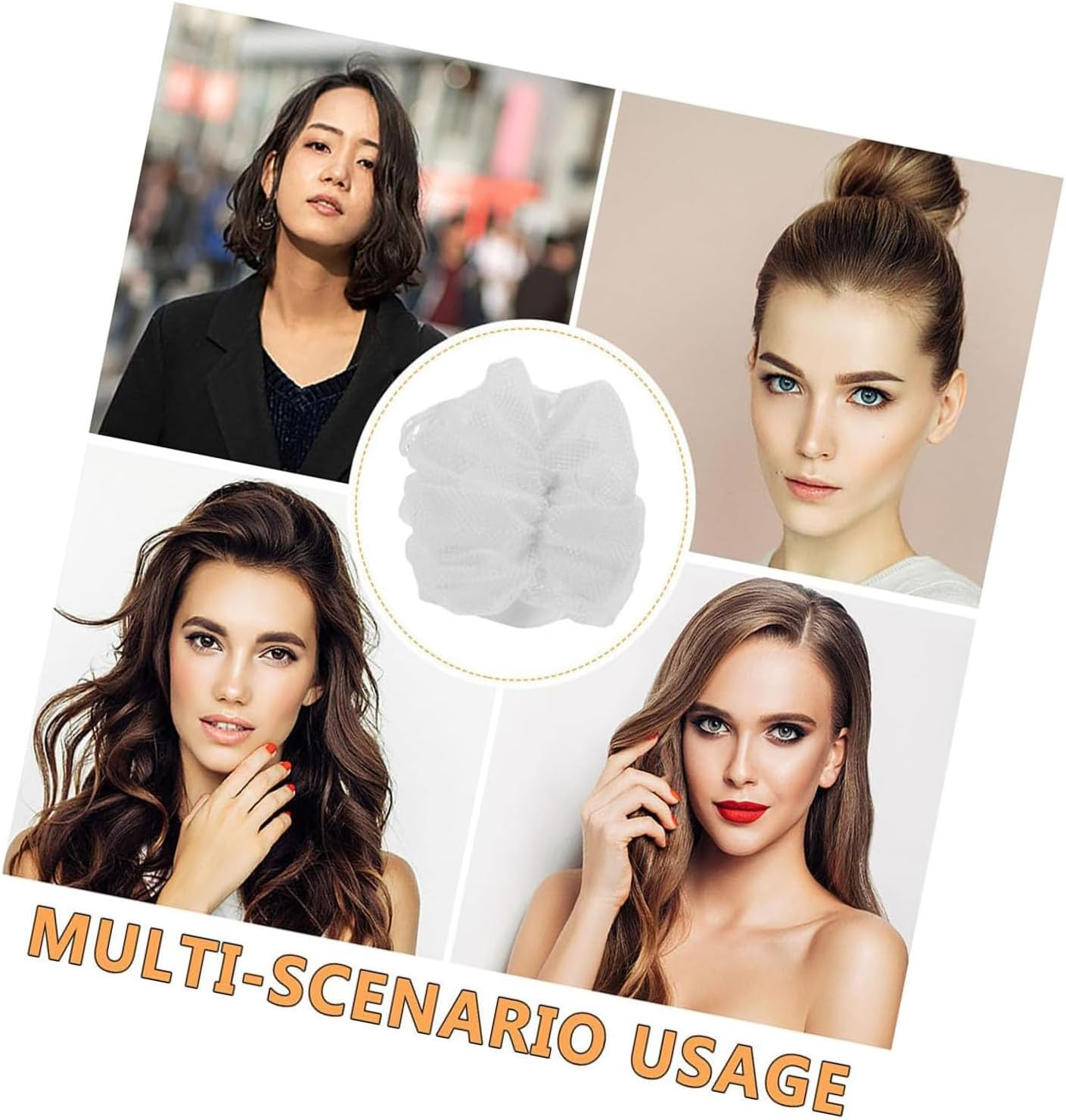 Cyktxei 1Pcs Hair Plopping Cap, Adjustable Microfiber Mesh Bonnet with Drawstring for Curly Hair Care, Enhanced Curl Definition & Fast Air Dry, Reusable Hair Drying Cap for Shower & Blow Dryer Use image number 3