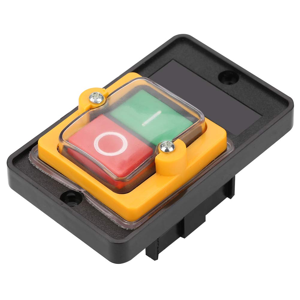 Machine Push Button Switch AC220V/380V 10A Waterproof On/Off Push Button Safety Switch with Dustproof Box for Mechanical Equipment image number 6