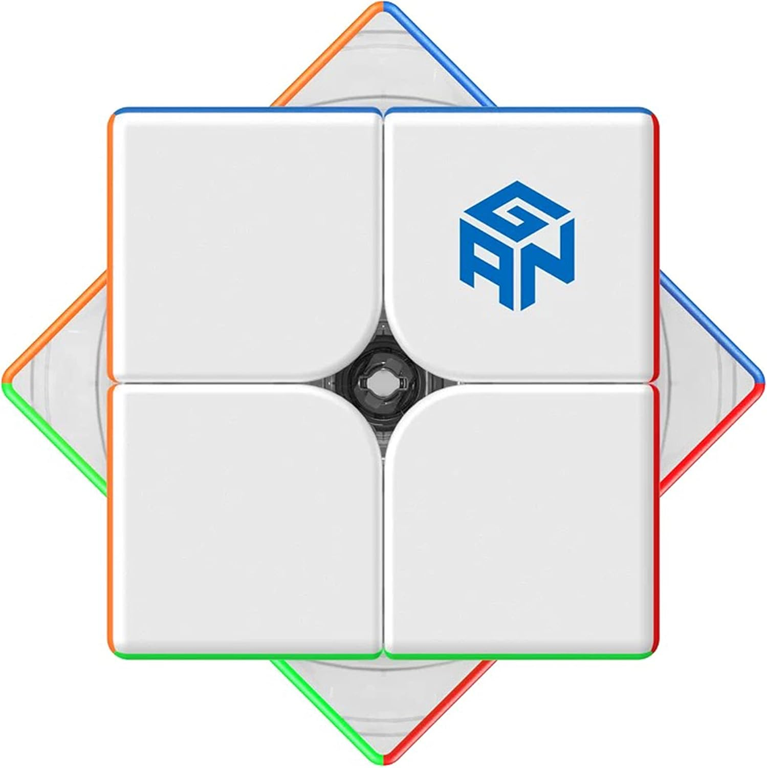 Cubershop GAN 251 M Air, 2021 New 2X2 Magnetic Stickerless Speed Cube, Excellent Gans 2X2X2 Stickerless Mini Magnetic Speed Cube, Super Lightweight & Fast (251M Air Frosted Matte Finish) image number 5