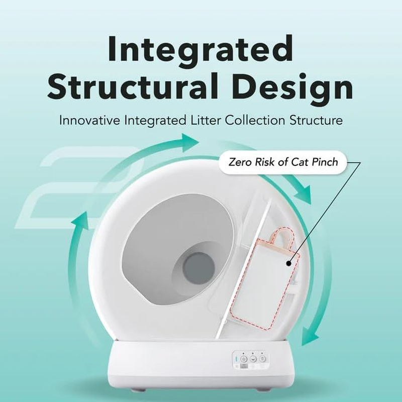 Pettecc Ub Pet Smart Litter Box image number 6
