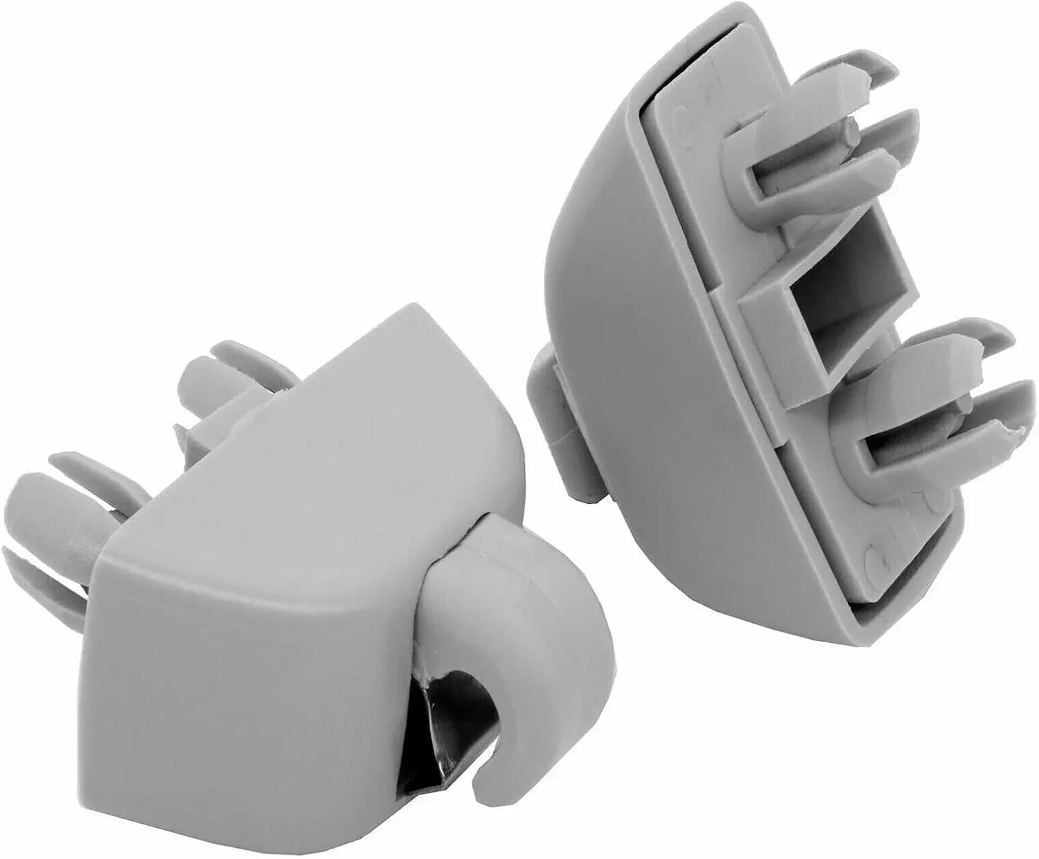 VNGNHERRL 2X Sun Visor Clip Hook Fit for VW Polo Passat Skoda Seat 2012-2015 6R0857561Y20 Car Inner Hanger Holder Clips Car Sun Visor(B)