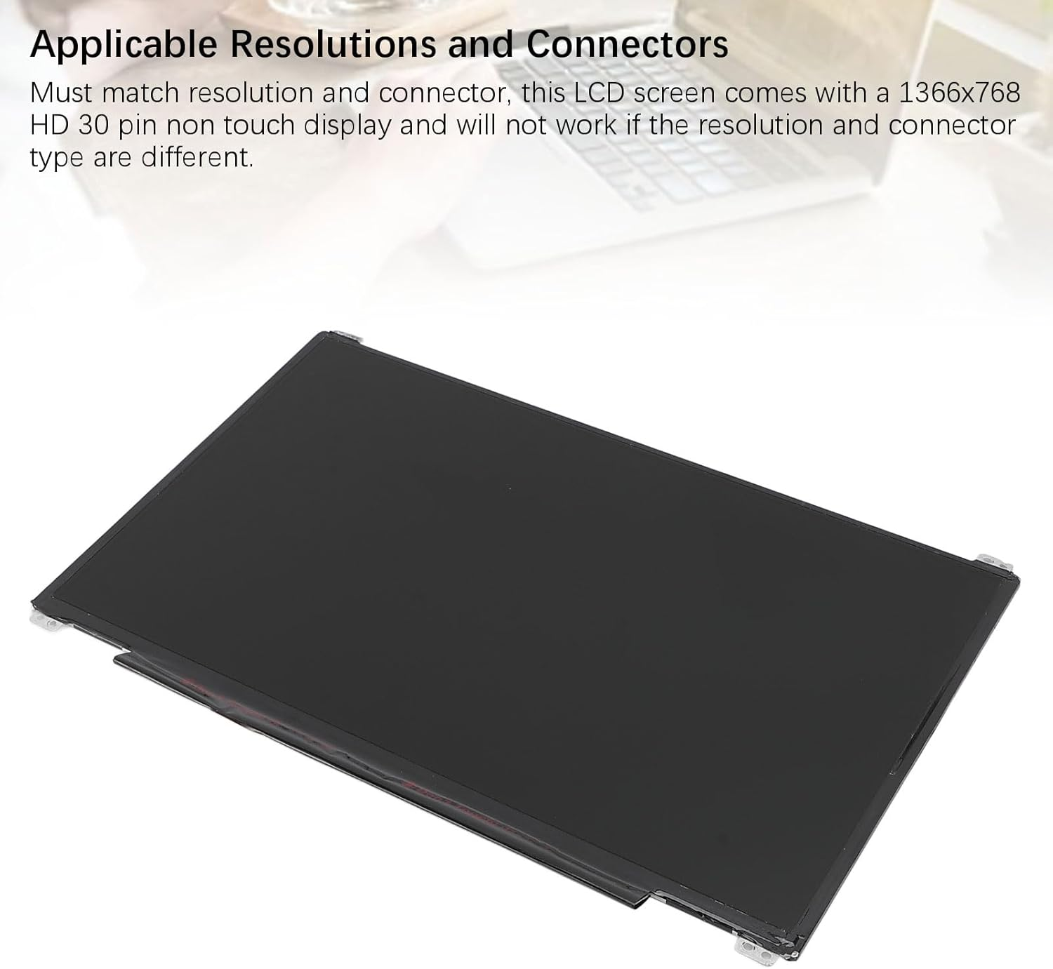 13.3 Inch LCD Screen Replacement for Laptops, 1366X768 Resolution 30Pin Display Panel B133XTN01.3, Professional Installation Required image number 6