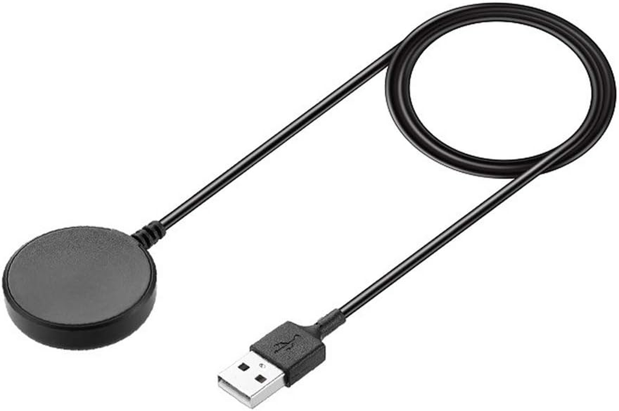 [2 Pack] Charger Cable for Samsung Galaxy Watch 8/7/6/5/4 (40Mm/44Mm), Ultra, 5 Pro, 8/6/4Classic (43Mm/47Mm/42Mm/46Mm), 3 (45Mm/41Mm), Active 2/1, 1M/3.3Ft Charging Cable Clip Dock image number 1